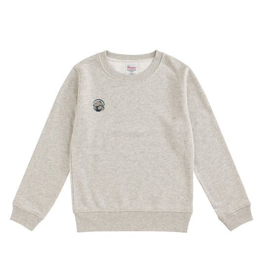 クルーネックライトトレーナー oatmeal image