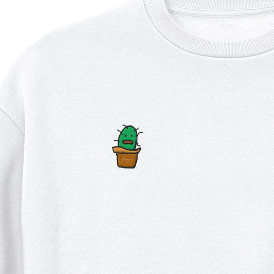 さぼさん みいつけた! スウェット オリジナル作品 white image