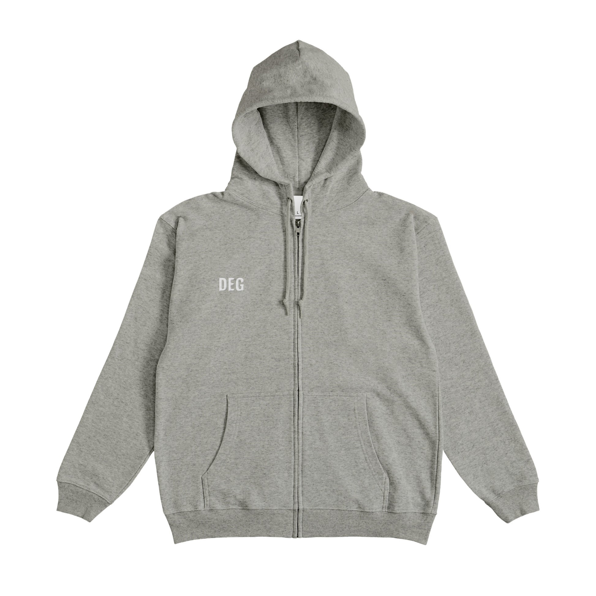 フレンチテリージップパーカー gray image