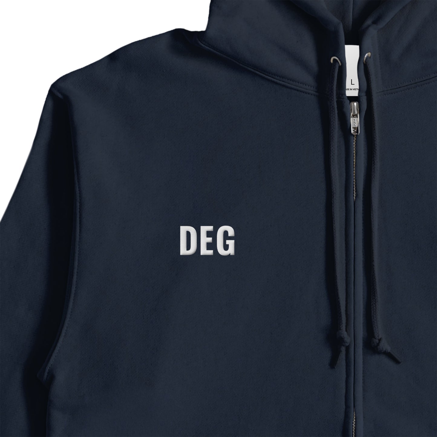 フレンチテリージップパーカー navy image