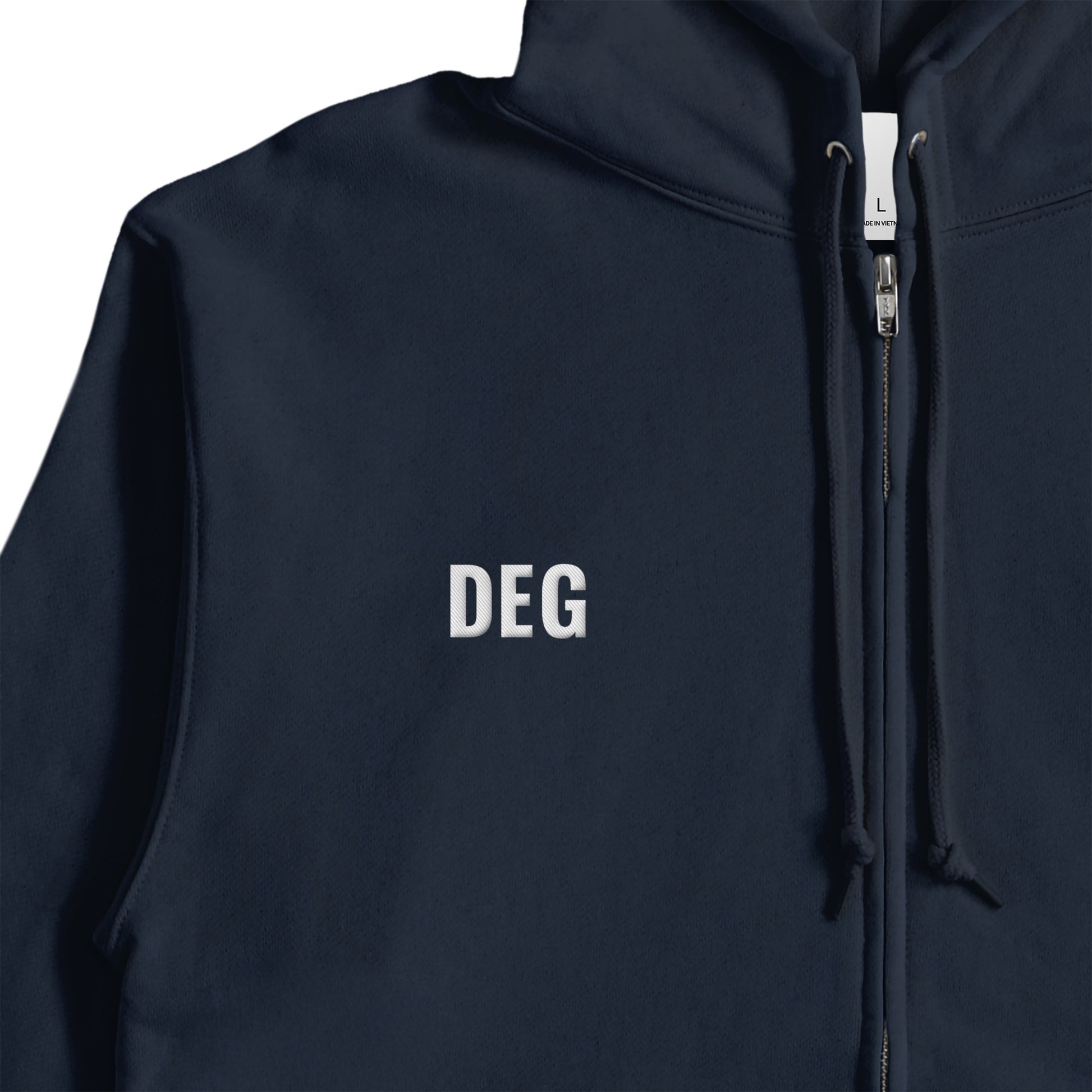 フレンチテリージップパーカー navy image