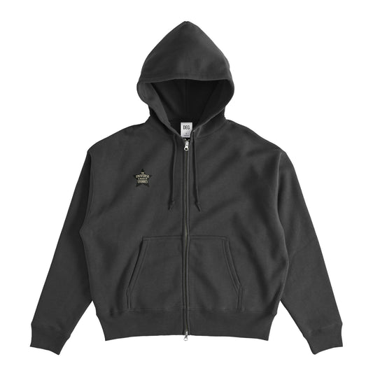  裏起毛 ボックスウォームジップパーカー sumi-black image