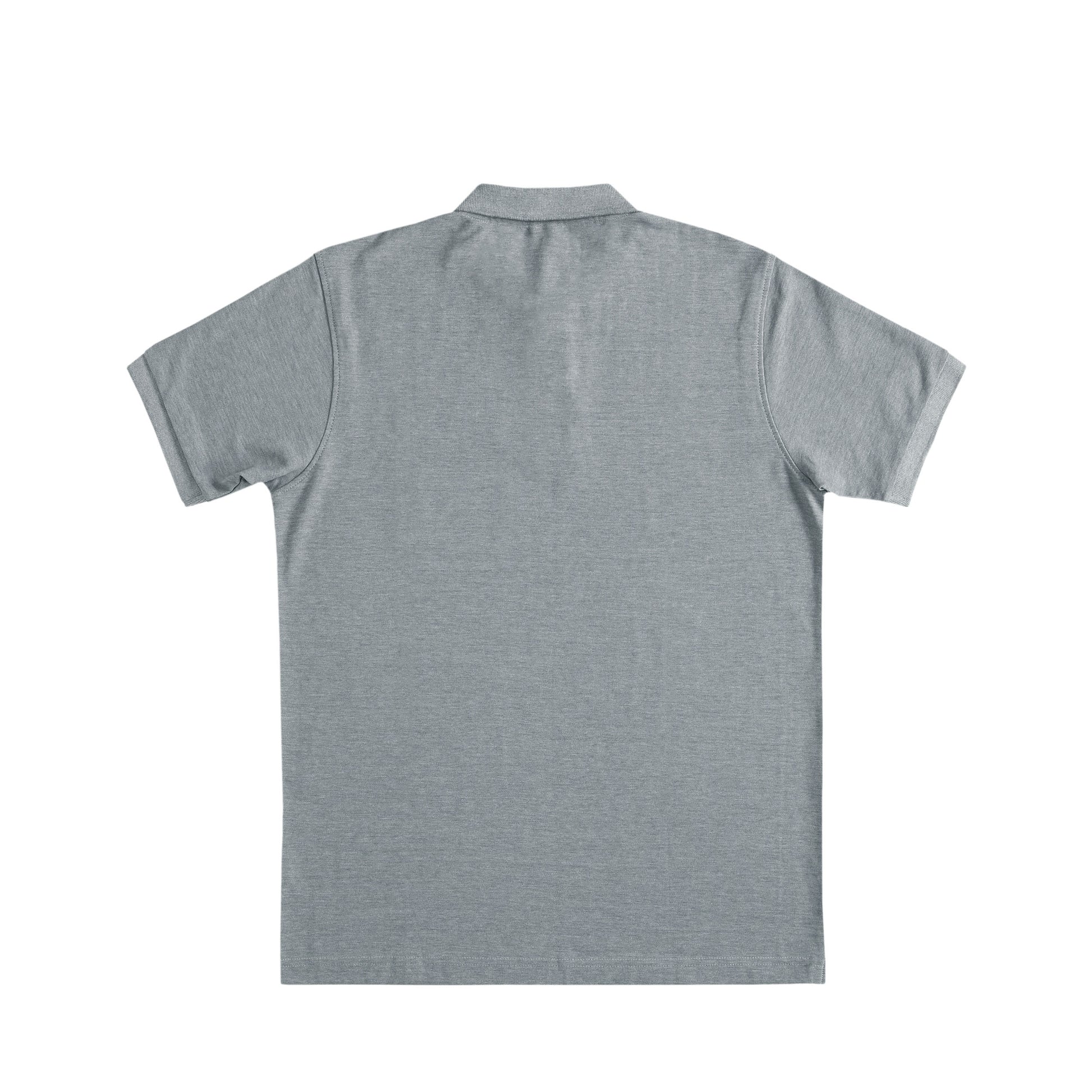 ドライポケット ポロシャツ heather-gray image