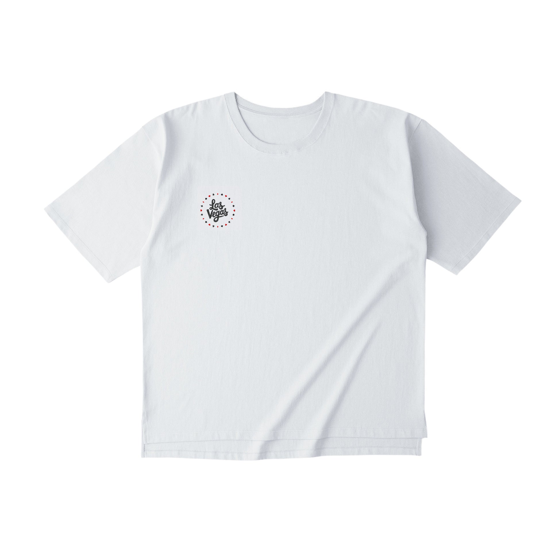 メンズオーバーTシャツ white image