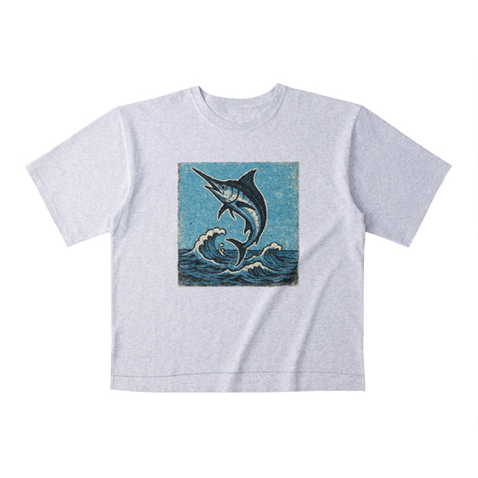 メンズオーバーTシャツ ash image