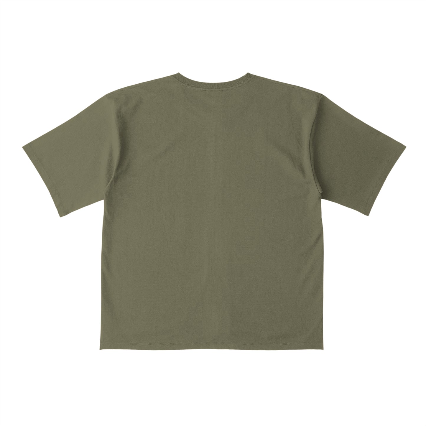 メンズオーバーTシャツ army-green image
