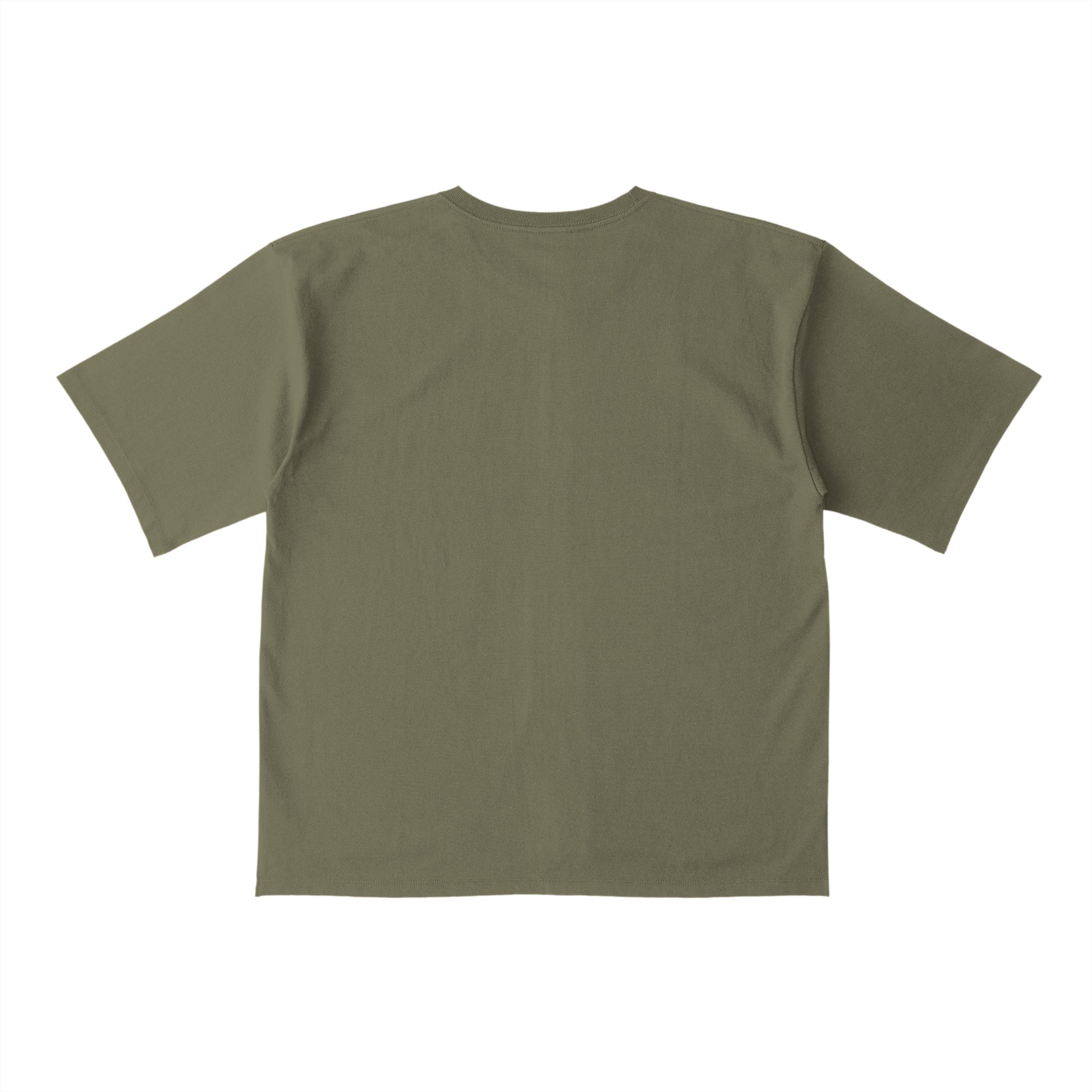 メンズオーバーTシャツ army-green image
