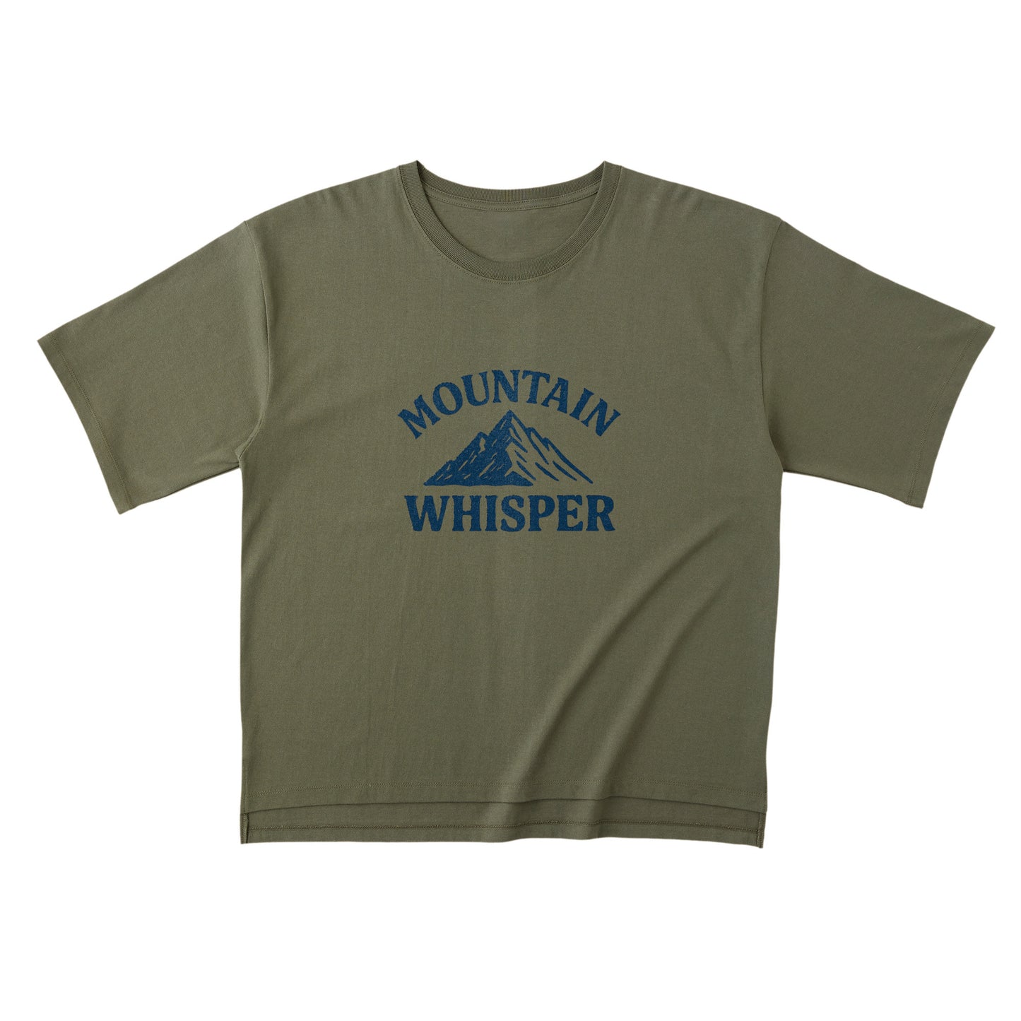 メンズオーバーTシャツ army-green image