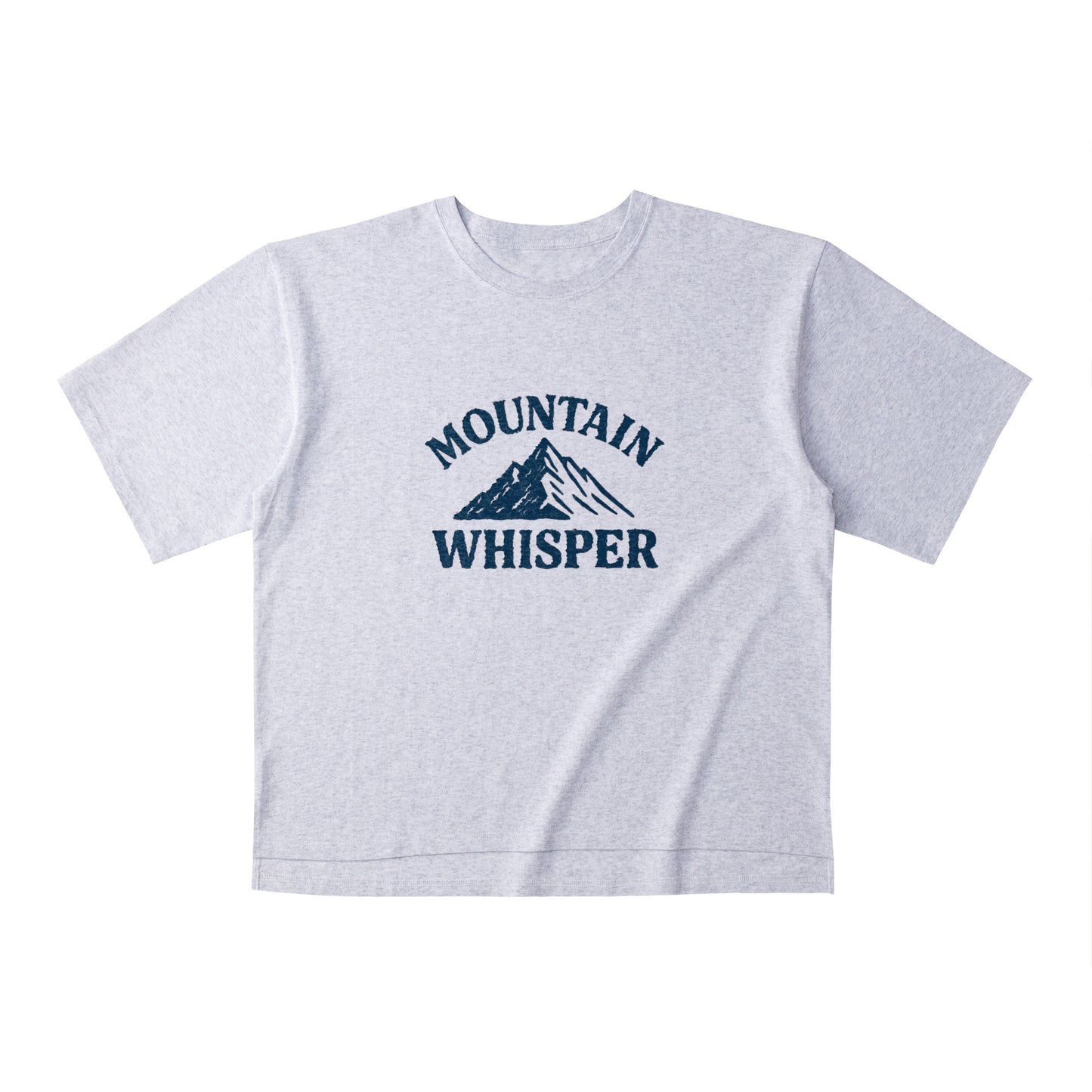 メンズオーバーTシャツ ash image