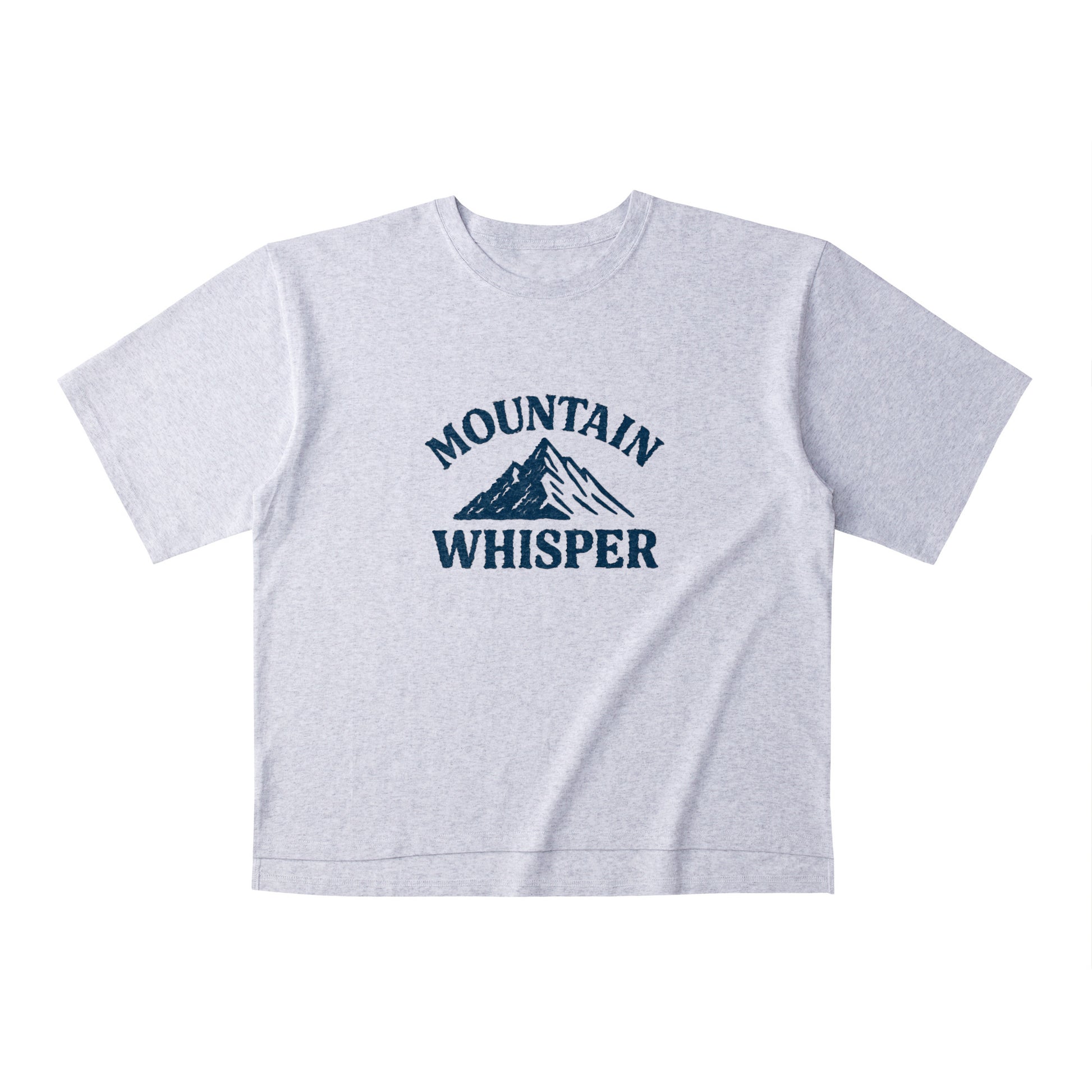 メンズオーバーTシャツ ash image