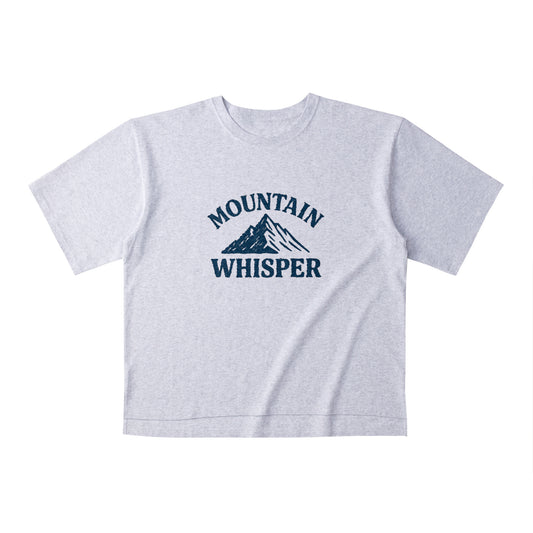 メンズオーバーTシャツ ash image