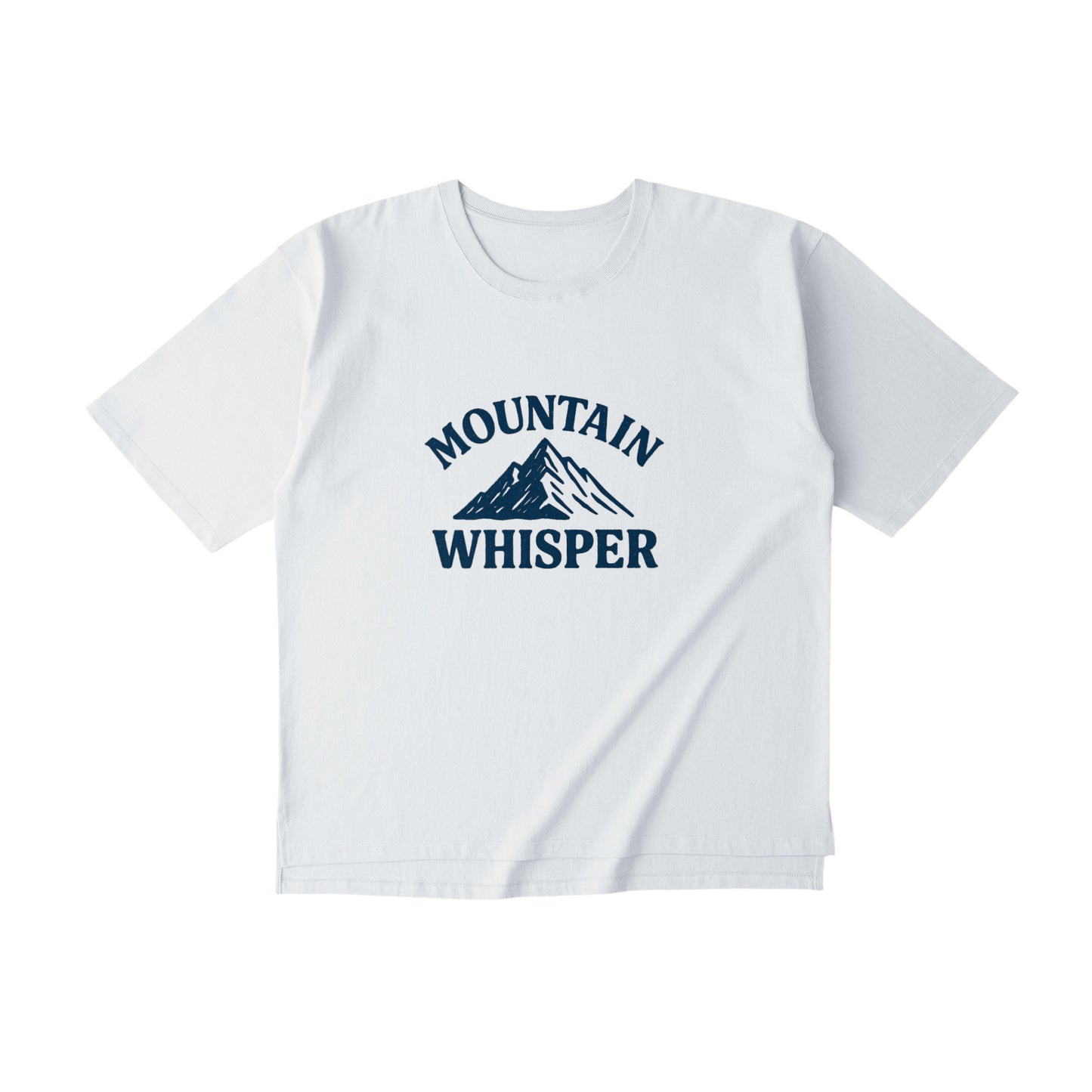 メンズオーバーTシャツ white image