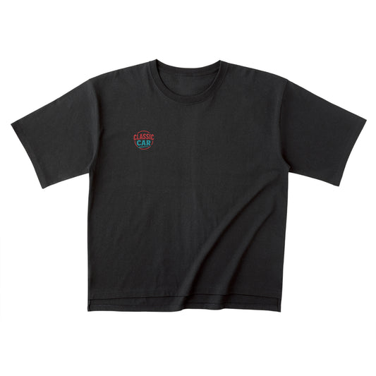 メンズオーバーTシャツ deep-black image