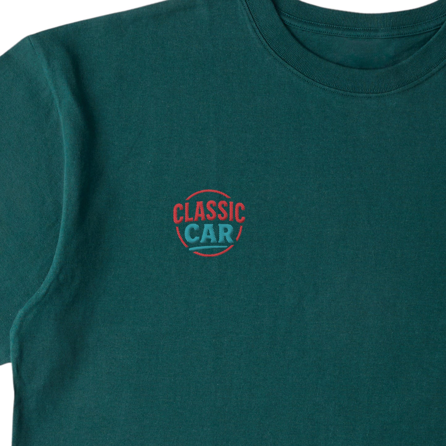 メンズオーバーTシャツ dark-green image