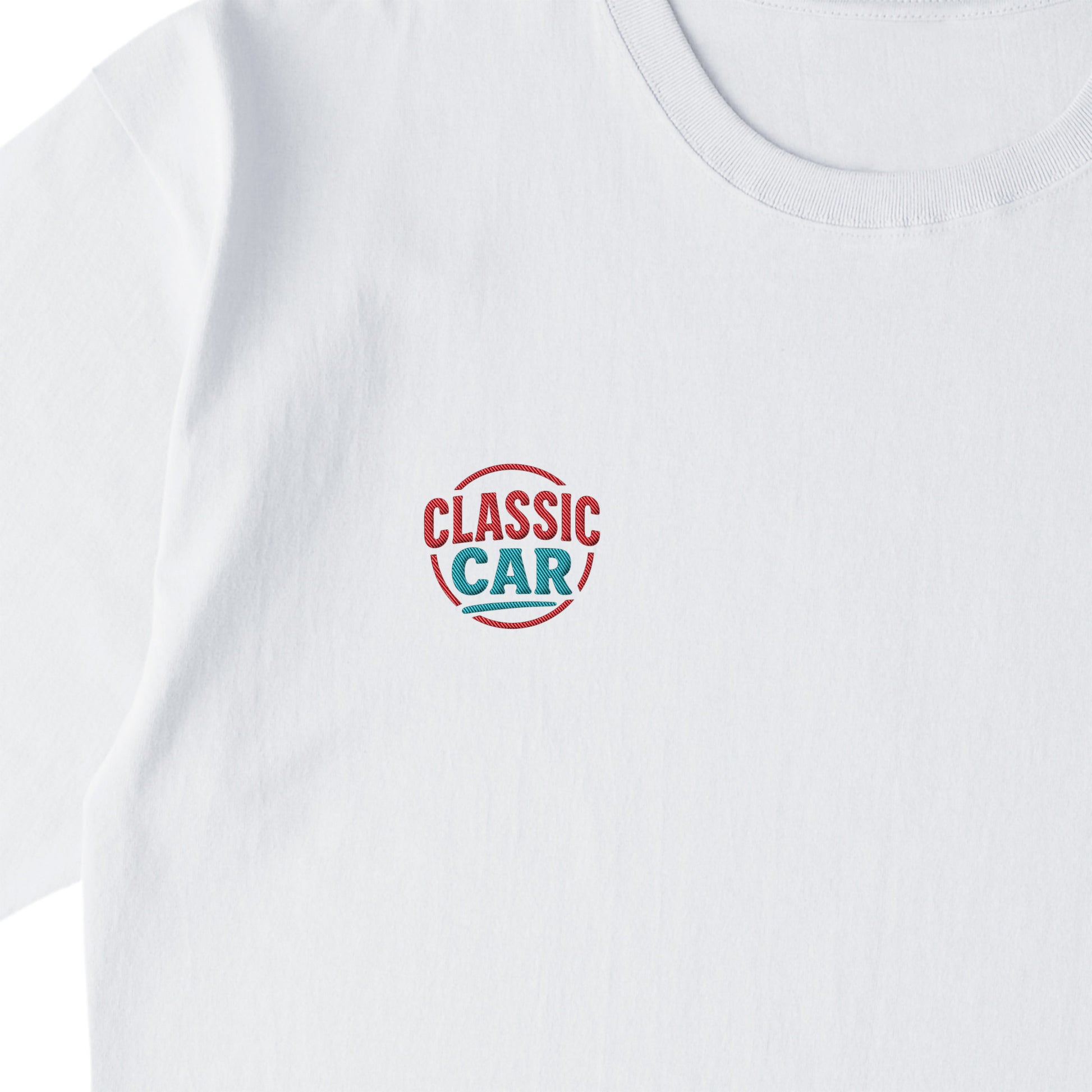 メンズオーバーTシャツ white image