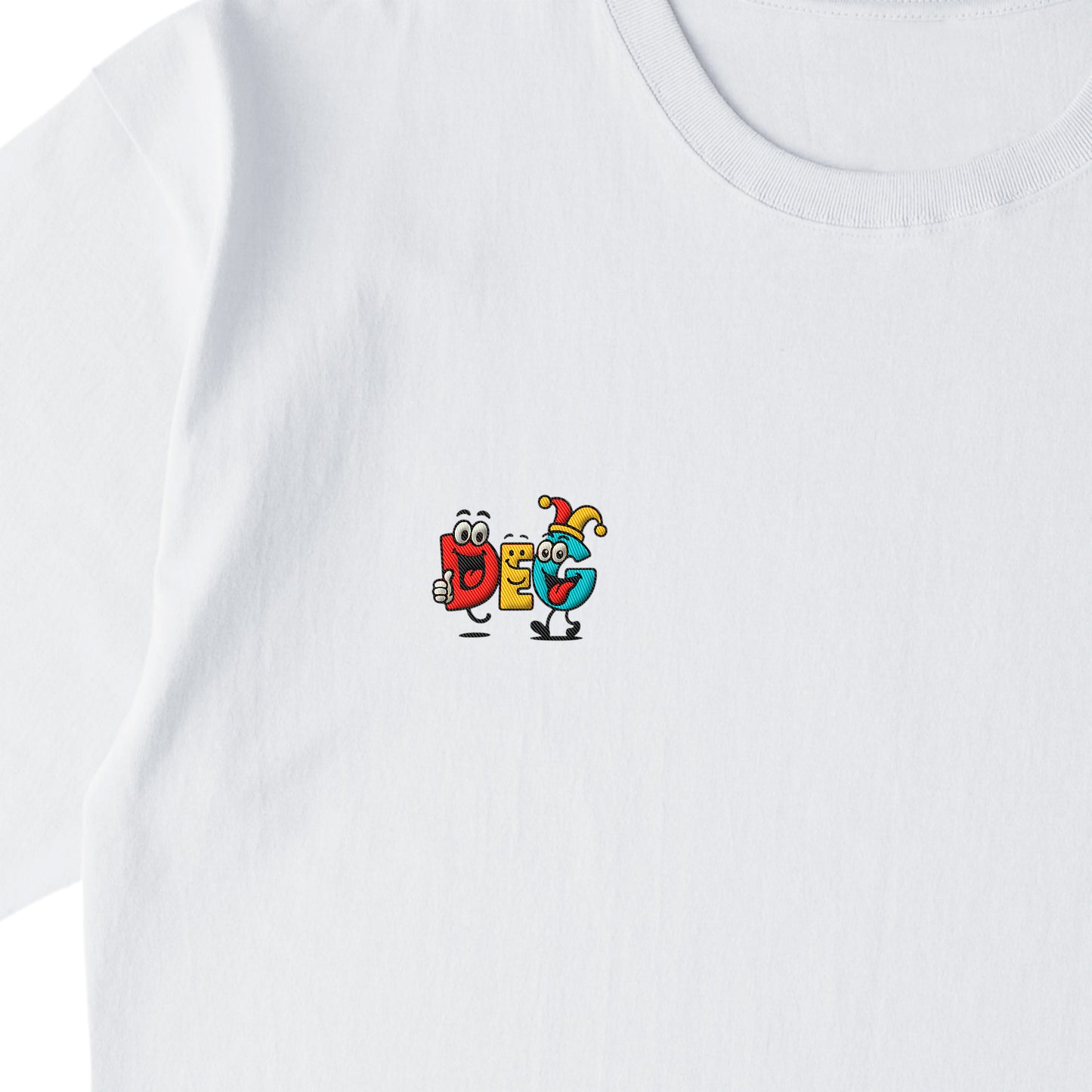 メンズオーバーTシャツ white image