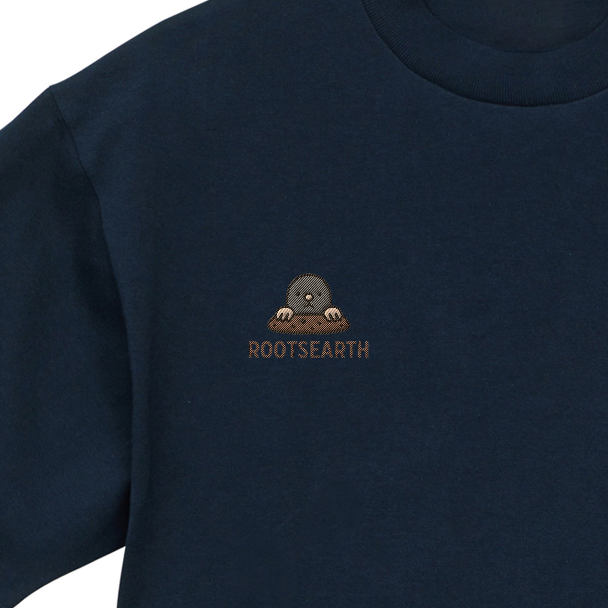 ユニセックス(男女兼用)　Tシャツ navy image