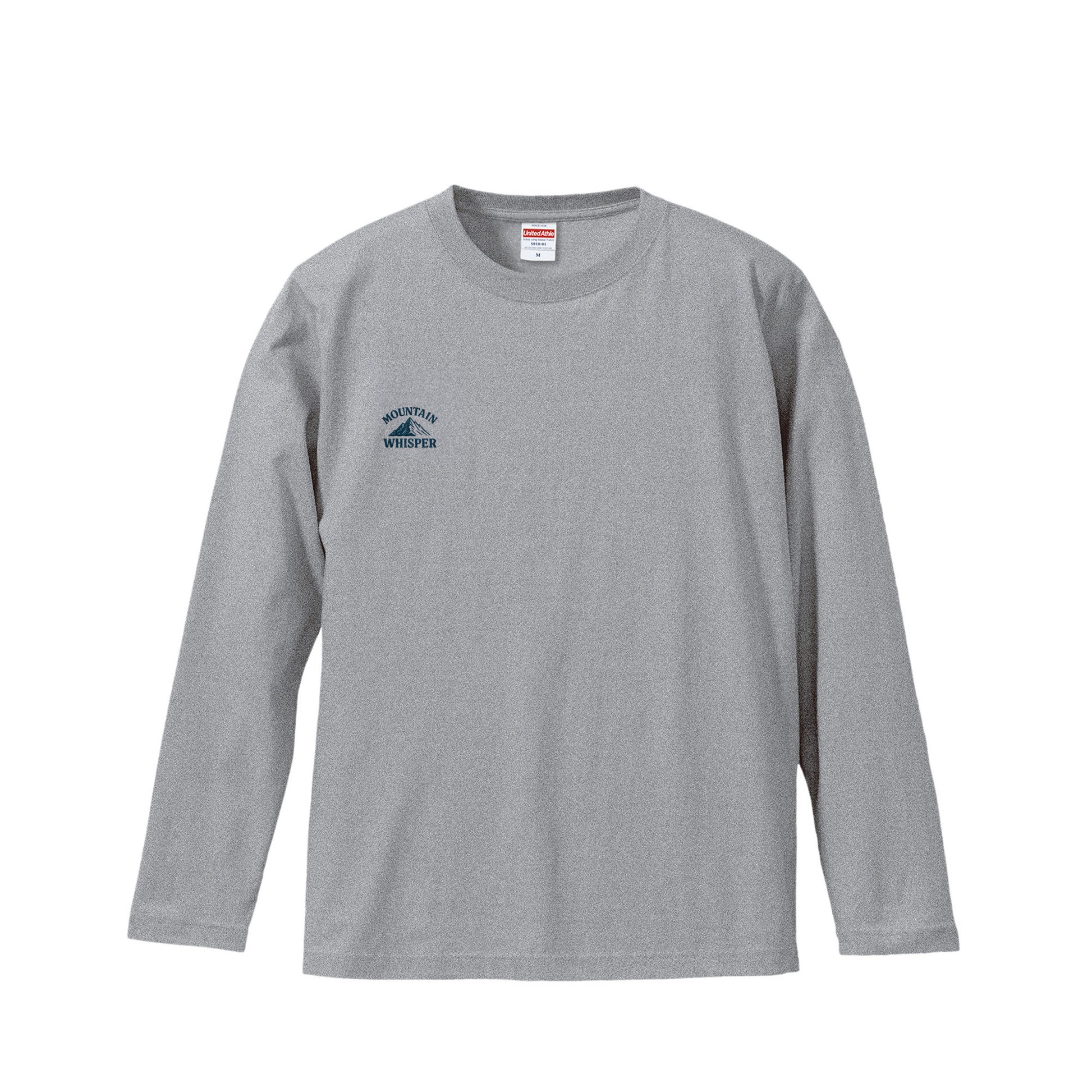 ロングスリーブ Tシャツ mixed-gray image