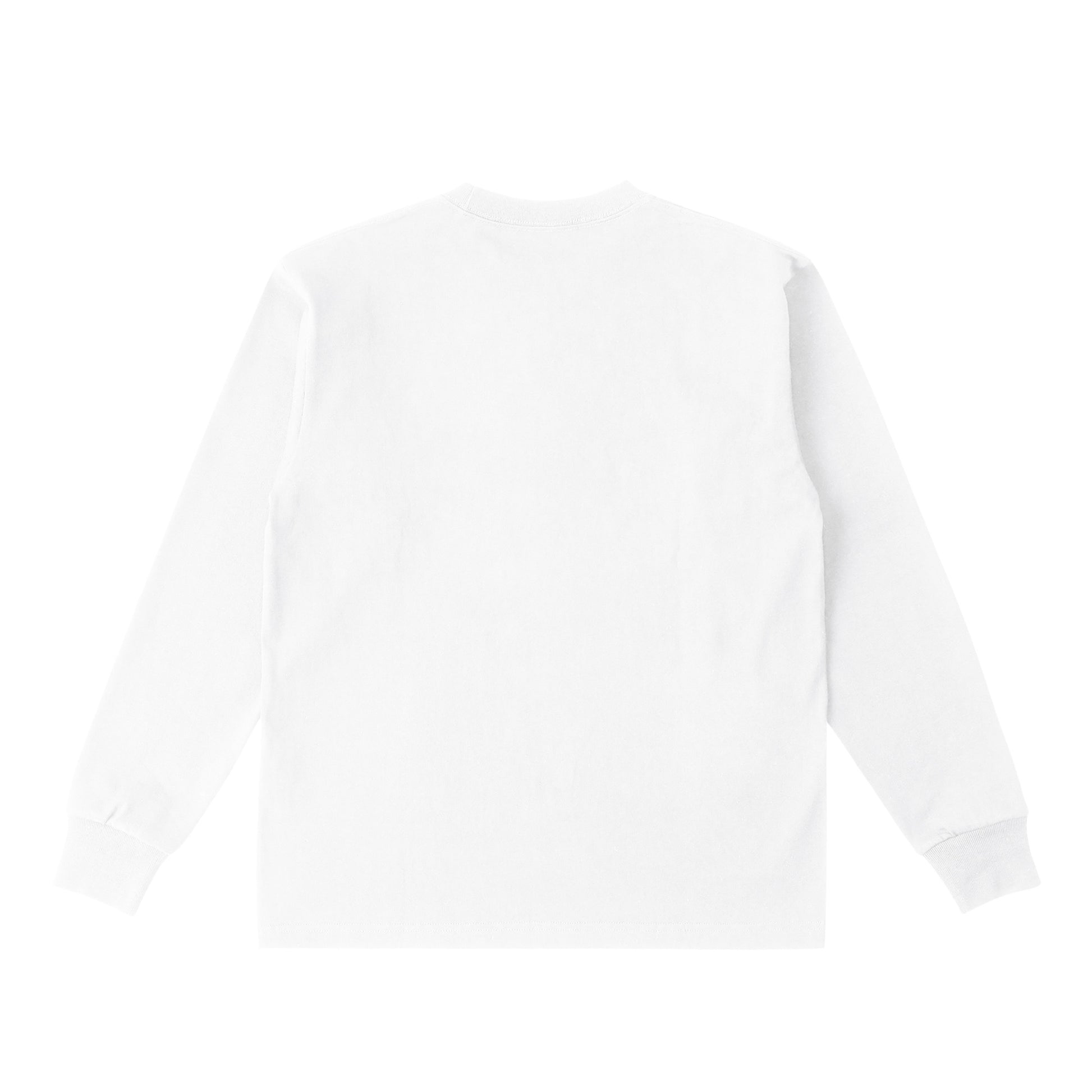 コットンロングスリーブTシャツ white image