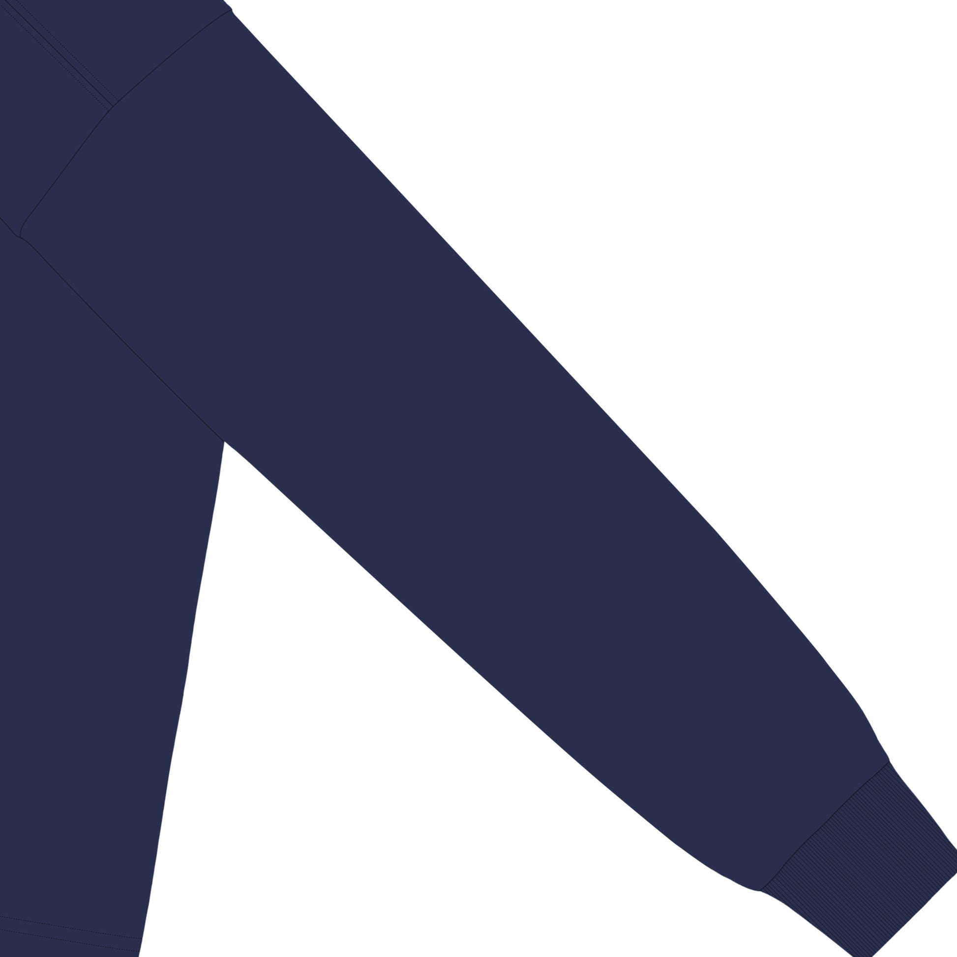 コットンロングスリーブTシャツ navy image