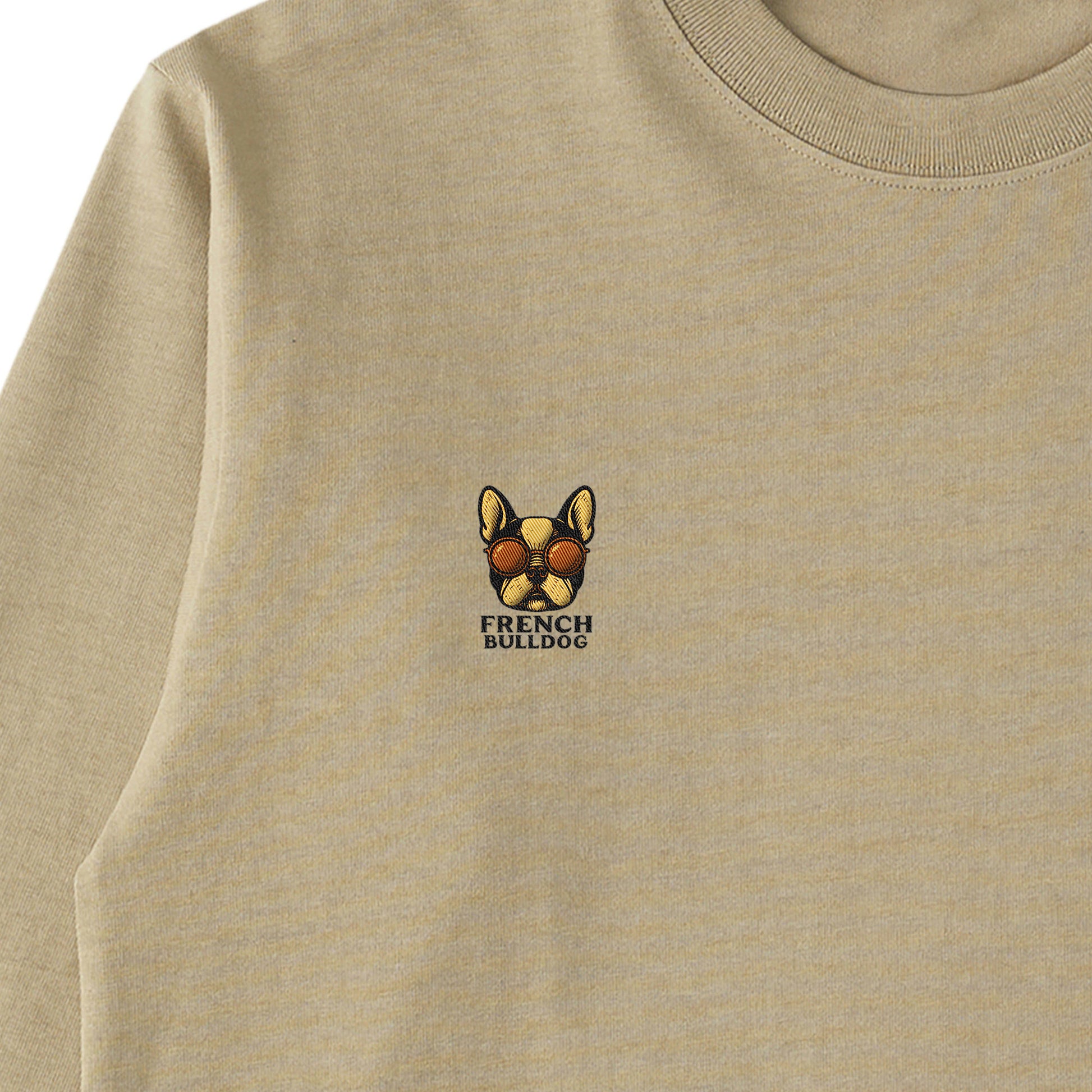 コットンロングスリーブTシャツ dull-sand image