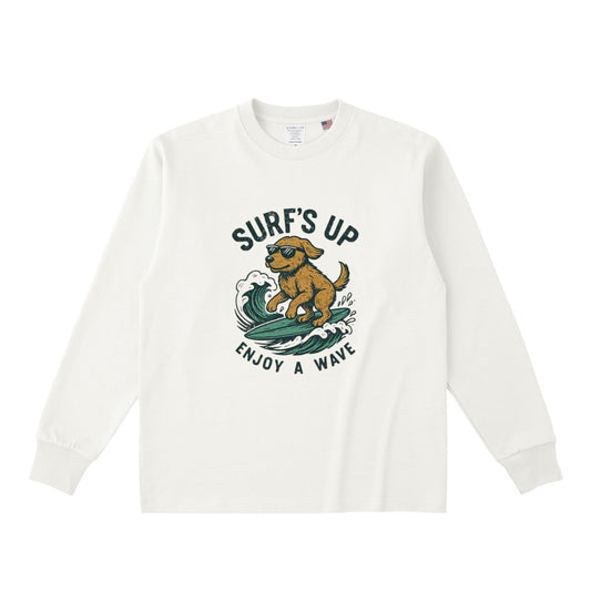 コットンロングスリーブTシャツ natural image