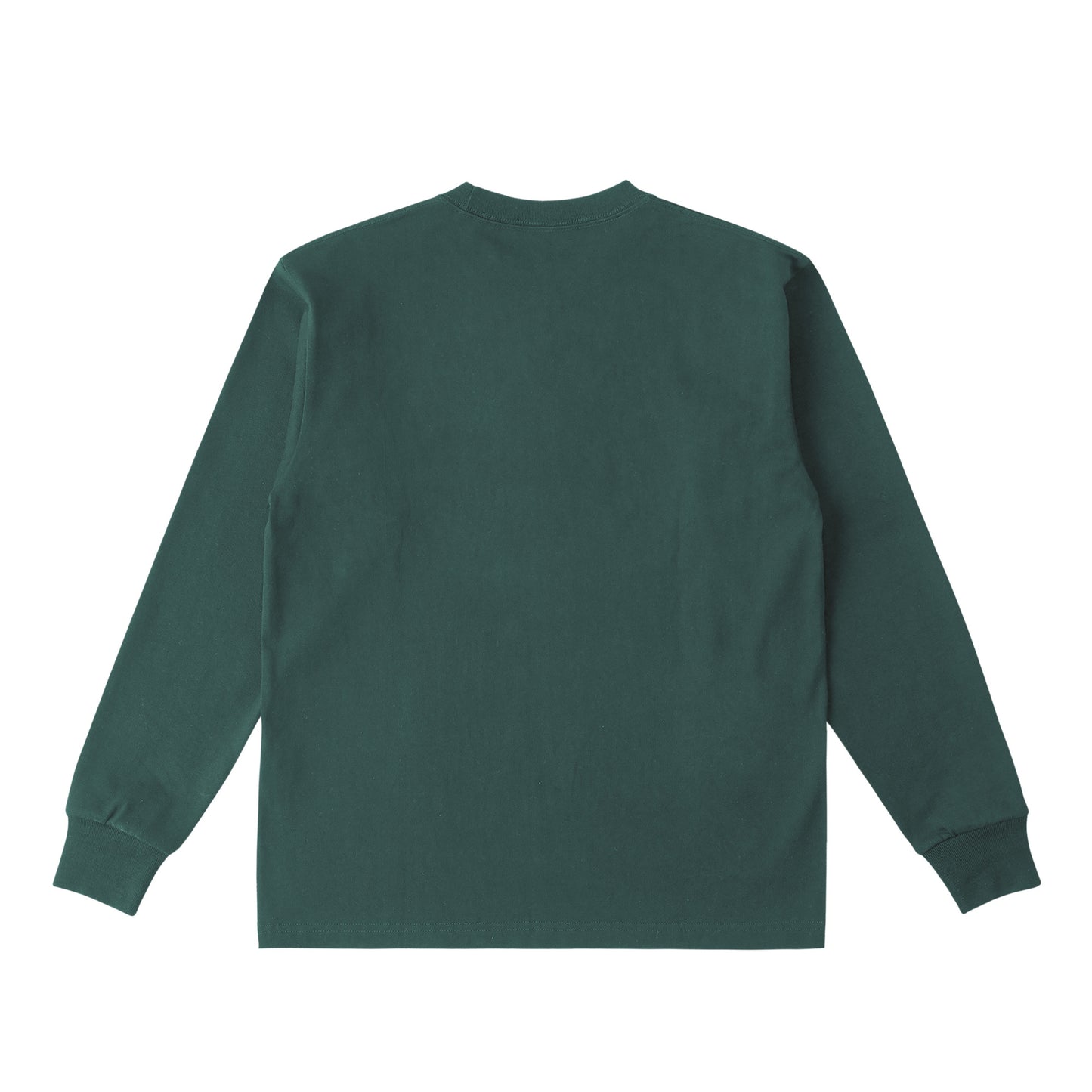 コットンロングスリーブTシャツ dark-green image