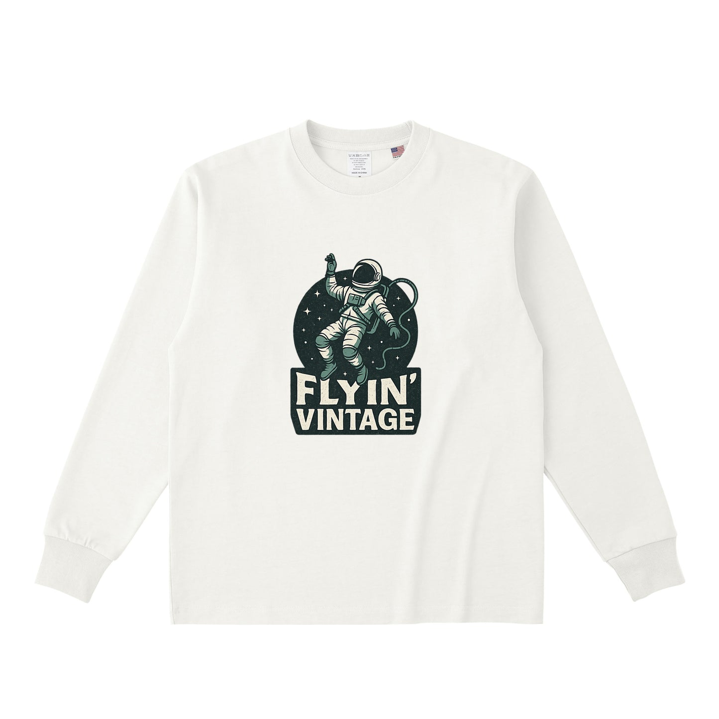 コットンロングスリーブTシャツ natural image