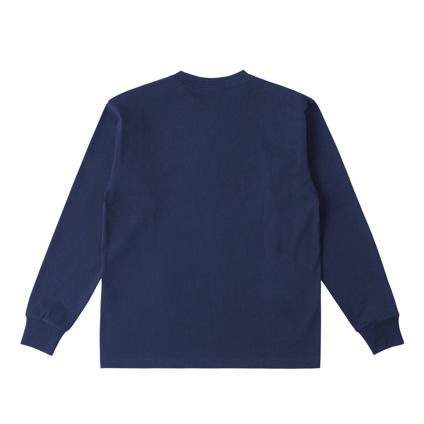 コットンロングスリーブTシャツ navy image