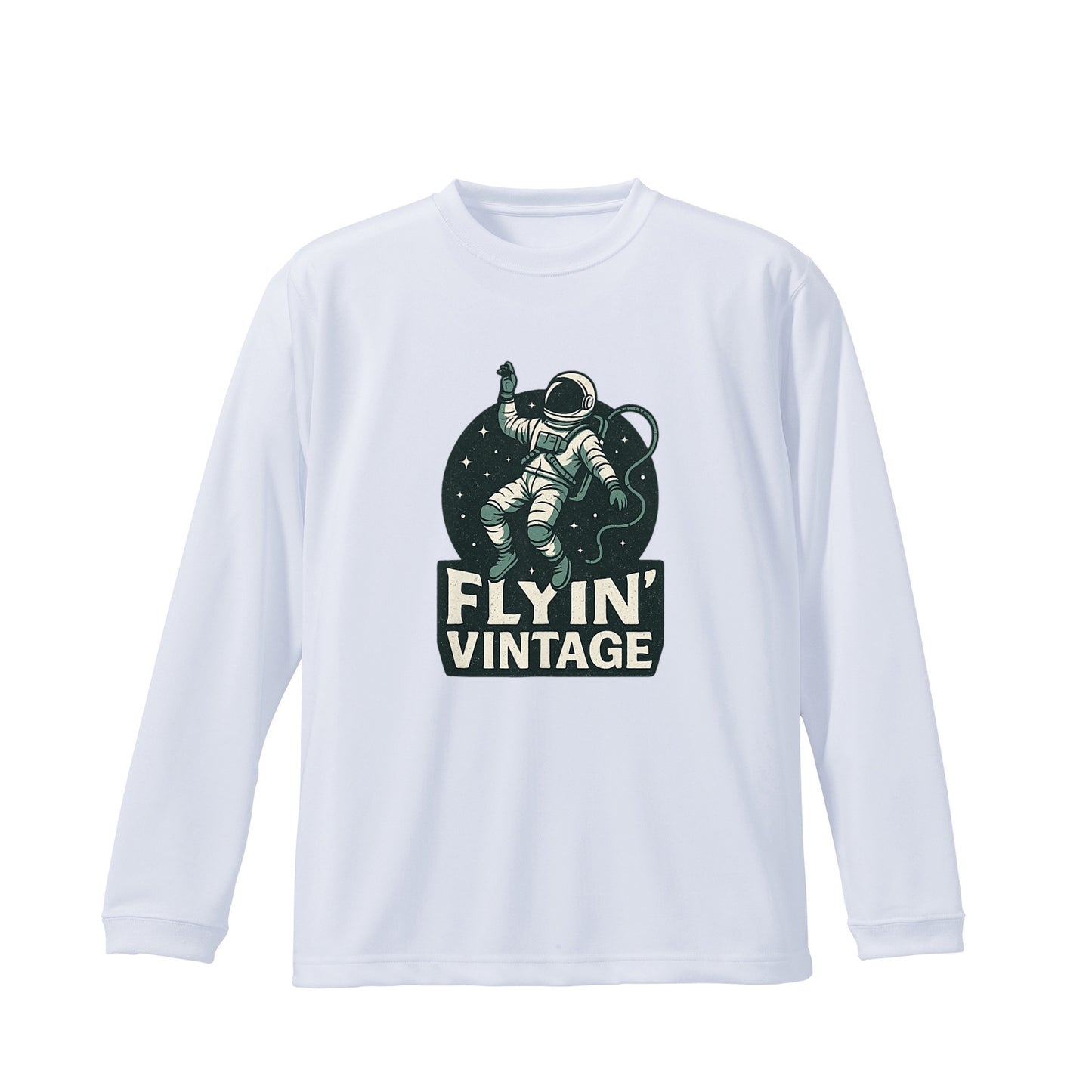 ドライシルキータッチ ロングスリーブTシャツ（ローブリード） white image