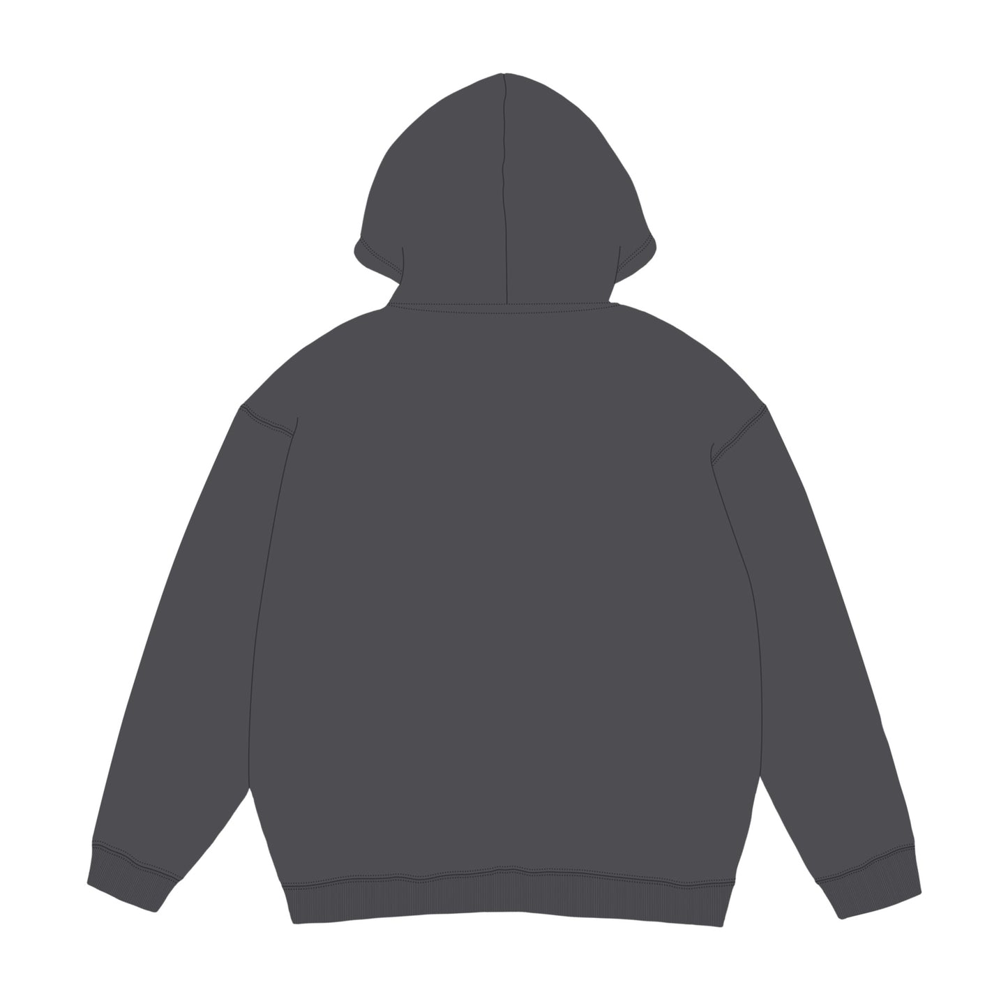 ガーメントダイライトウェイトフーデッドスウェットシャツ pepper image