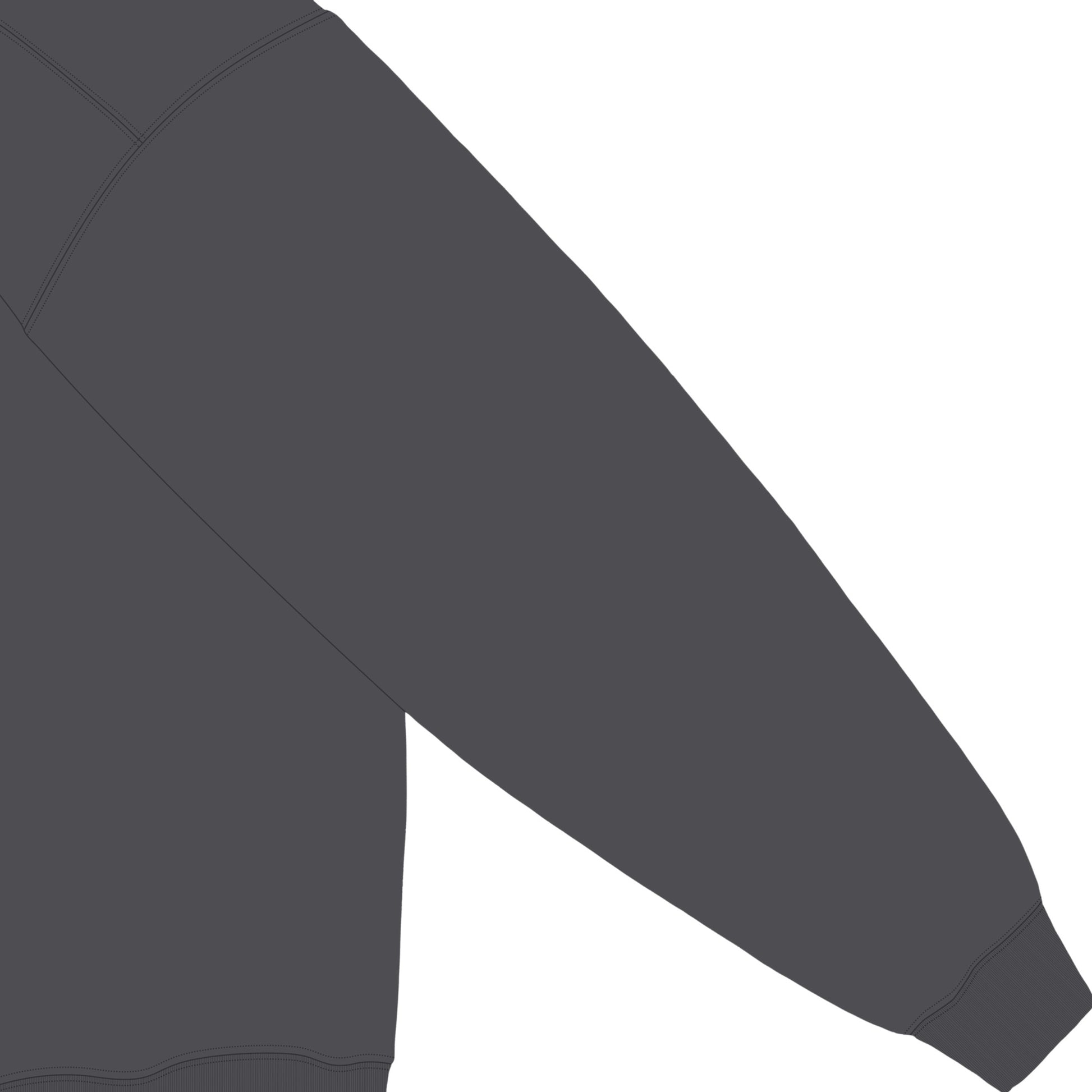 ガーメントダイライトウェイトフーデッドスウェットシャツ pepper image