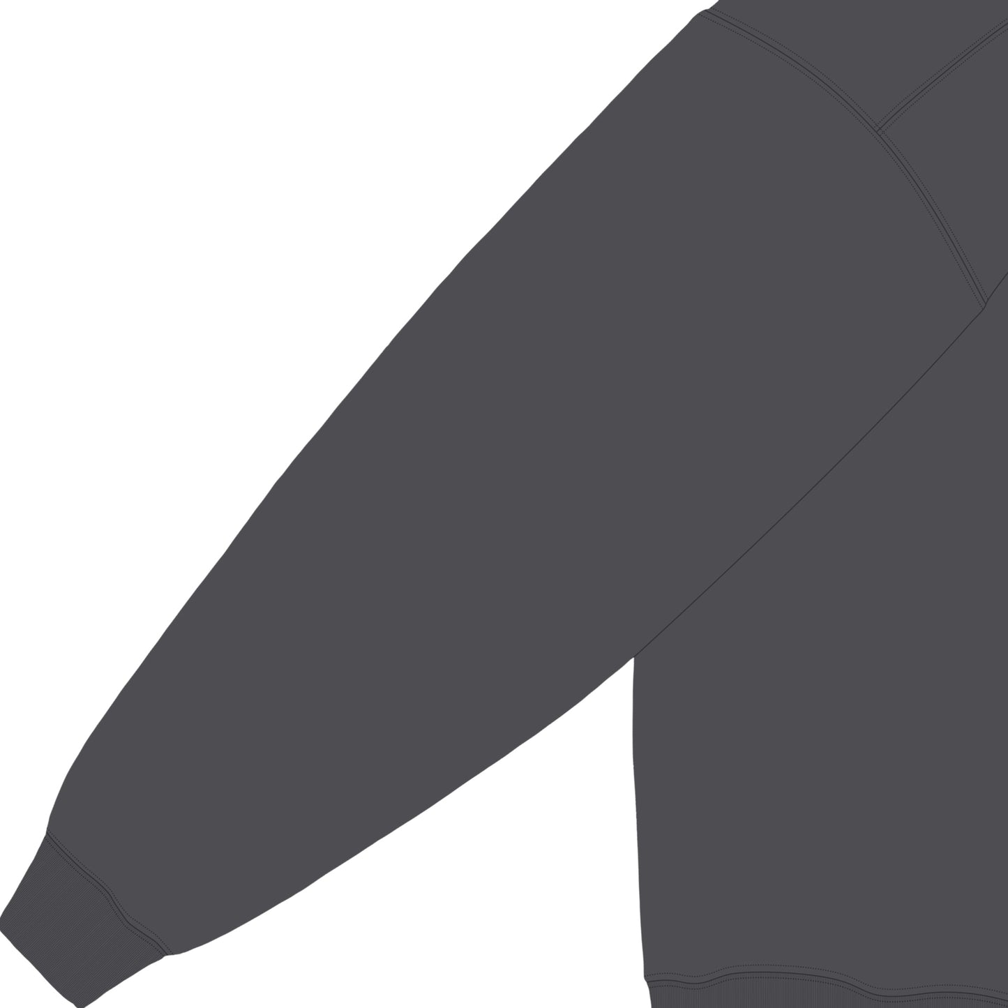 ガーメントダイライトウェイトフーデッドスウェットシャツ pepper image