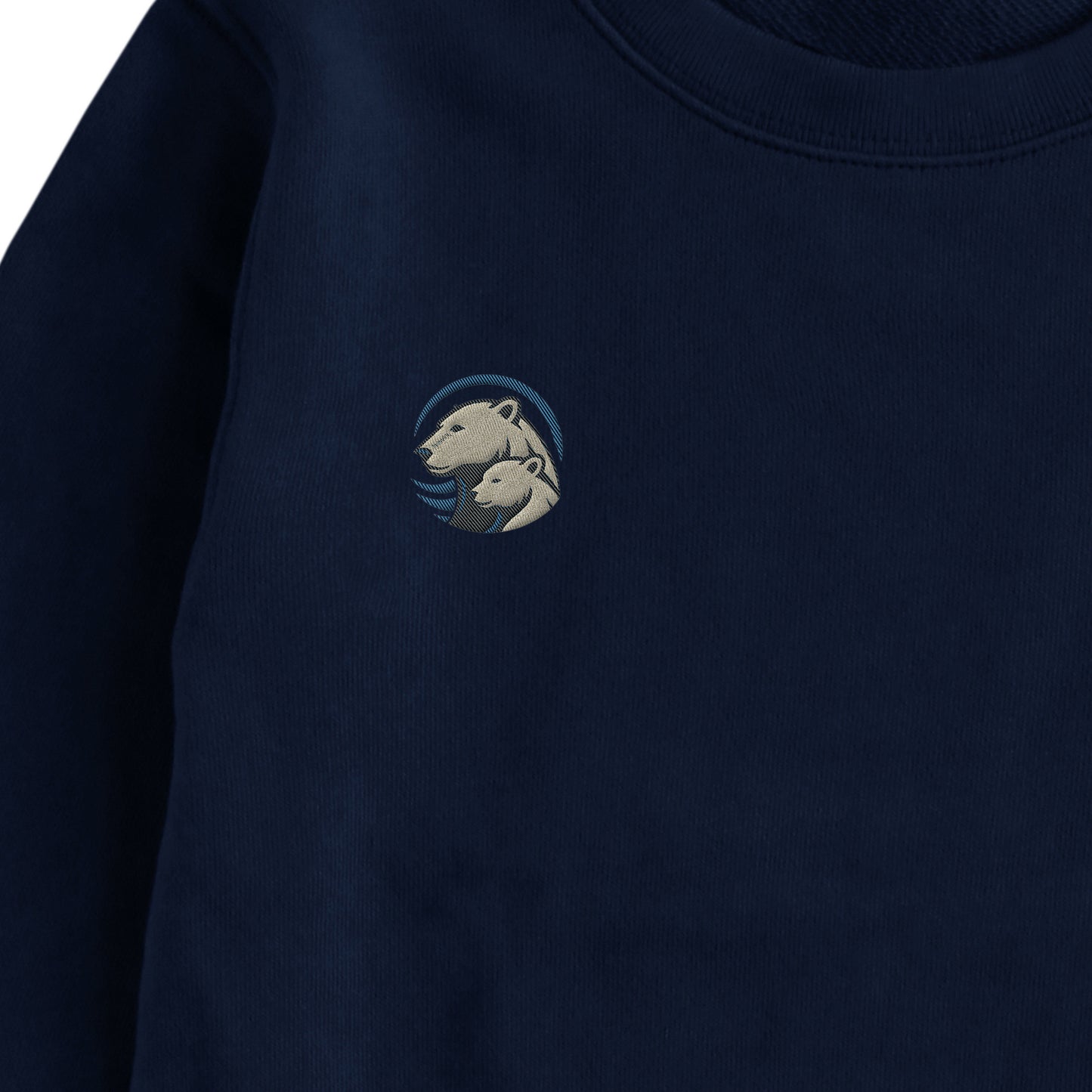 クルーネックライトトレーナー deep-navy image