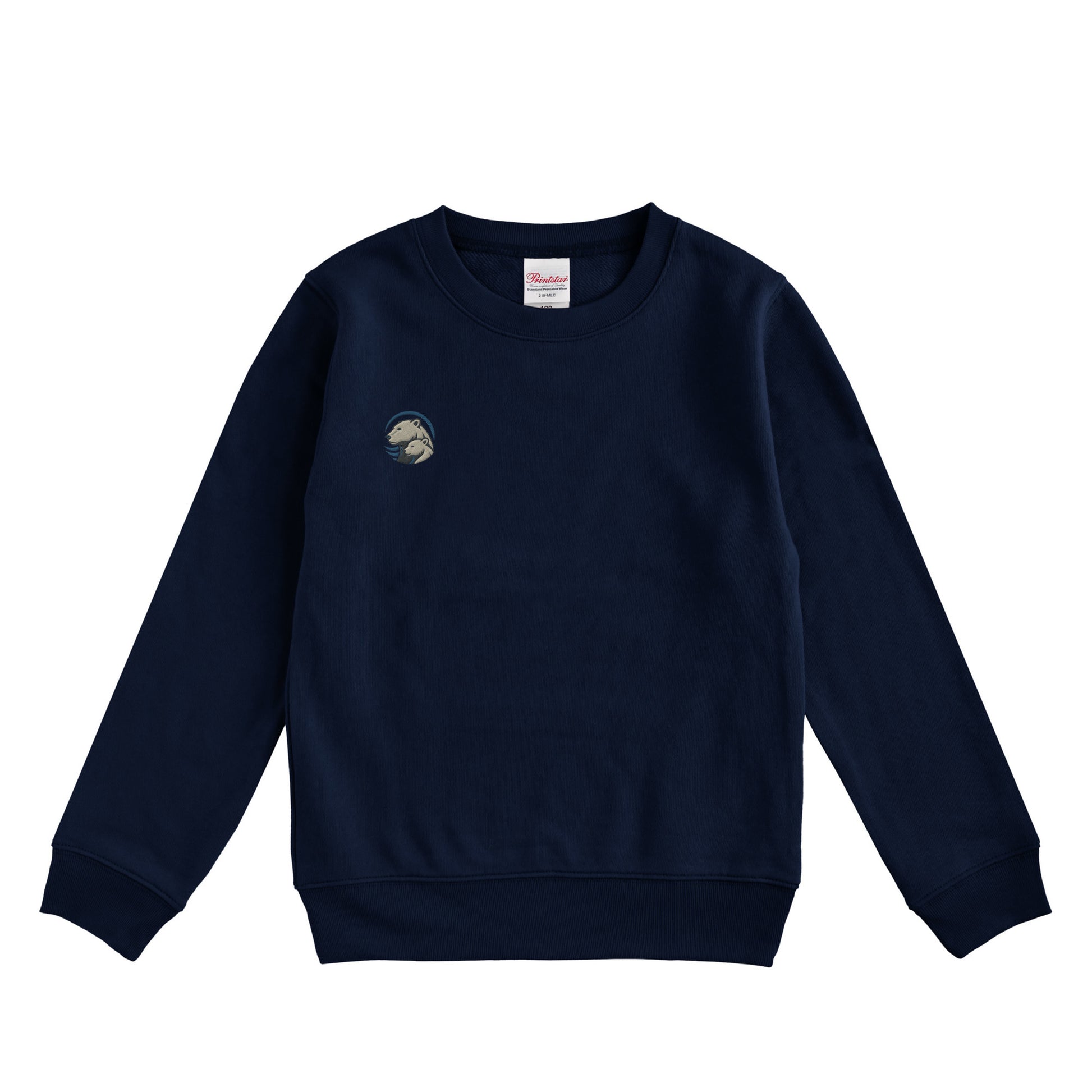 クルーネックライトトレーナー deep-navy image