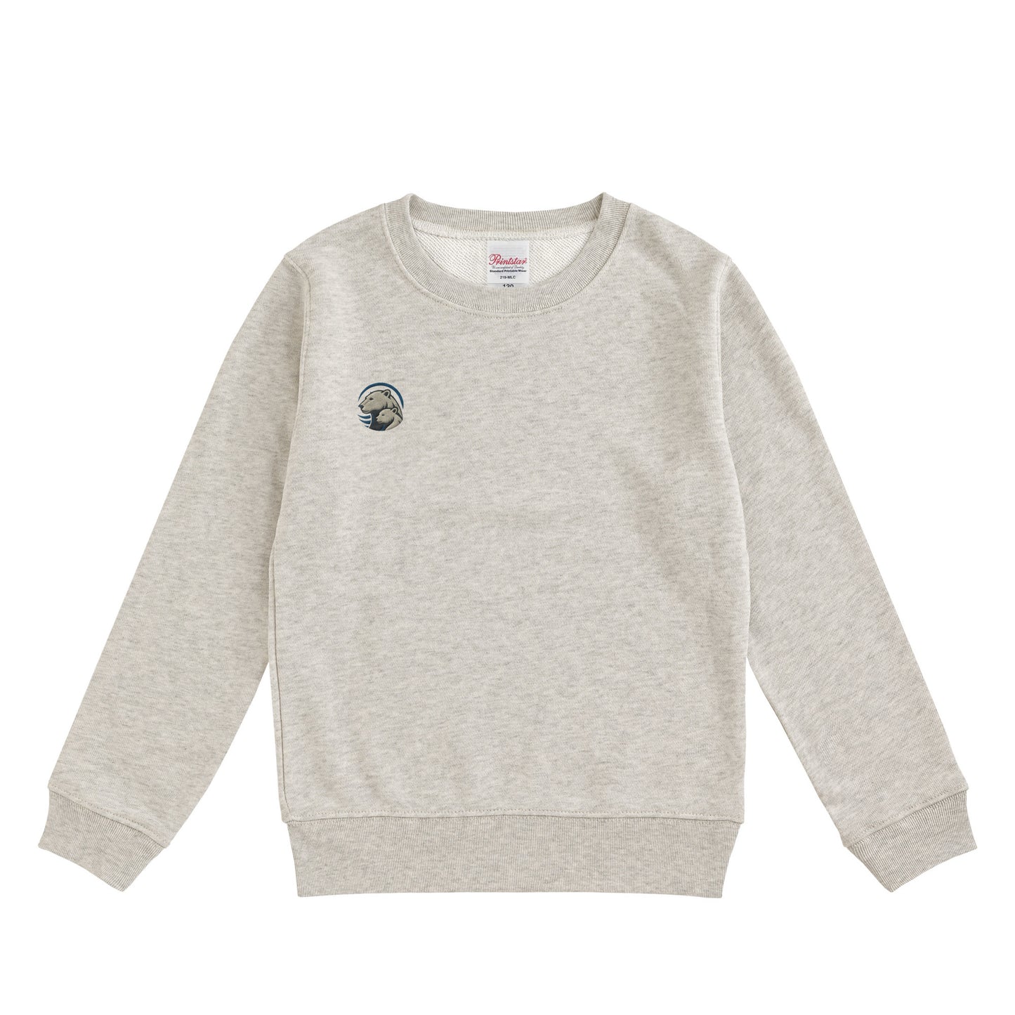 クルーネックライトトレーナー oatmeal image