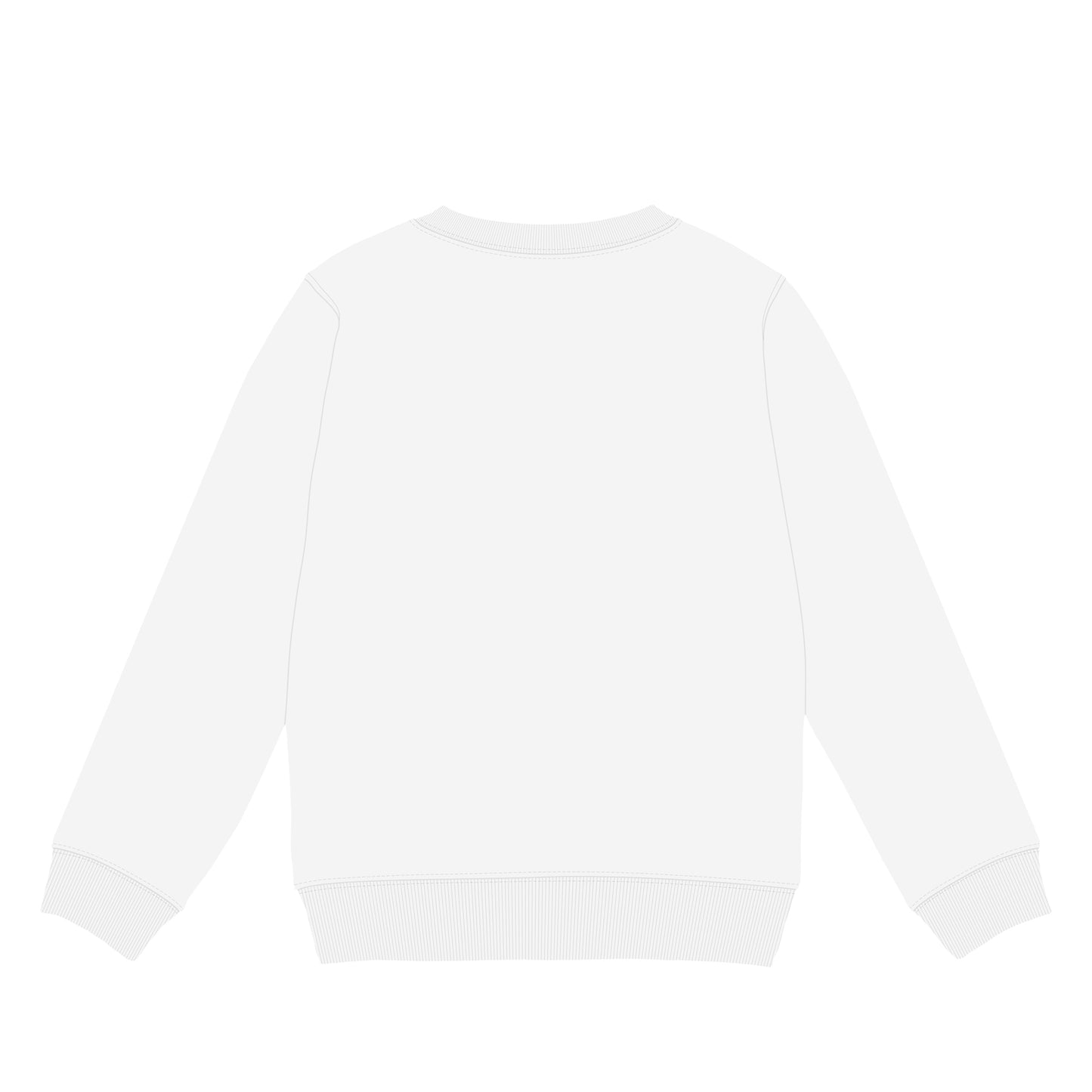 クルーネックライトトレーナー white image