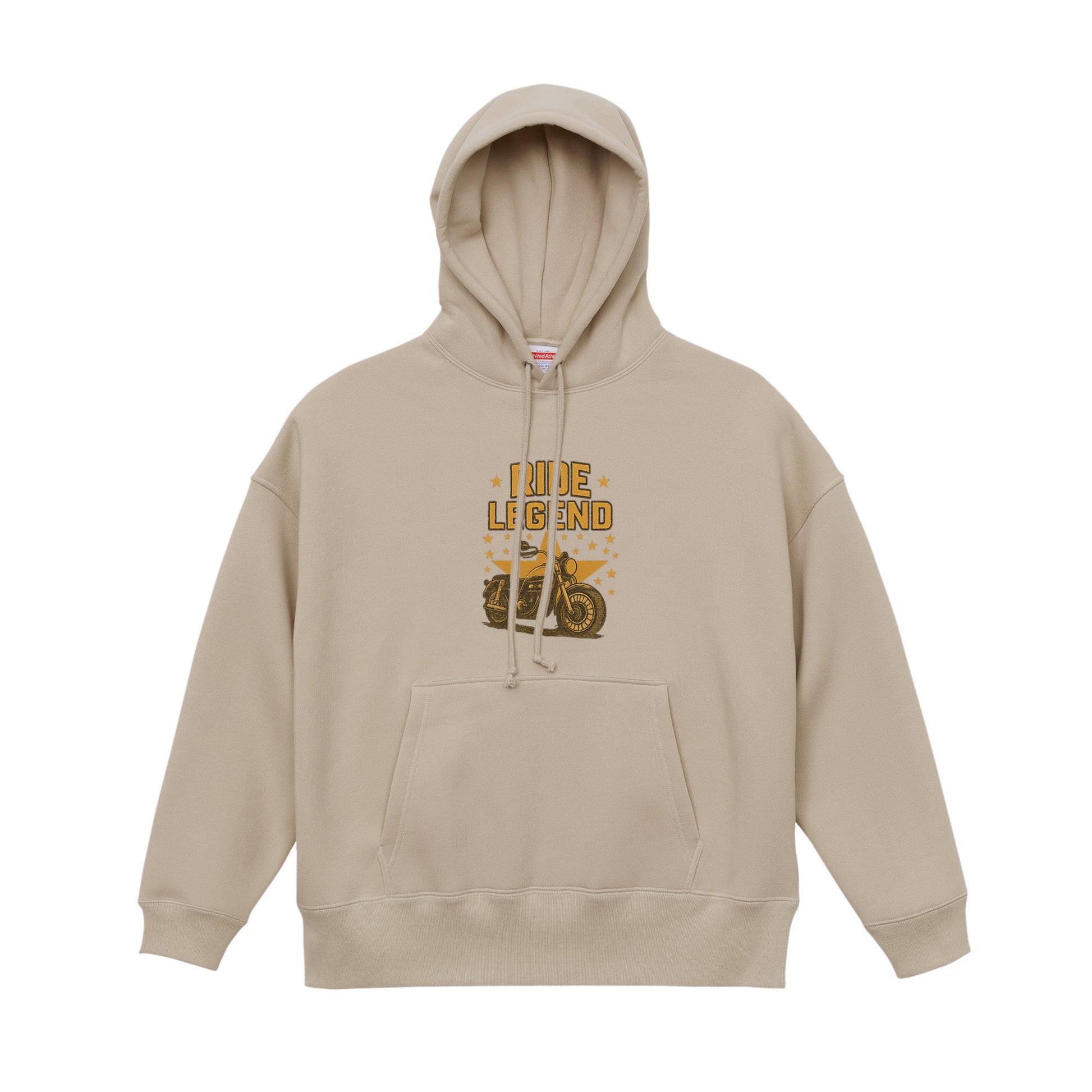  ビッグシルエット スウェット プルオーバー パーカ（裏起毛） sand-beige image