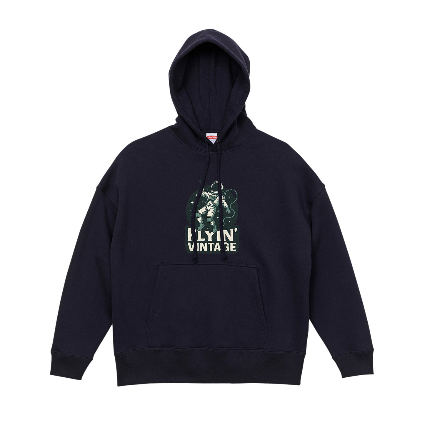 ビッグシルエット スウェット プルオーバー パーカ（裏起毛） navy image