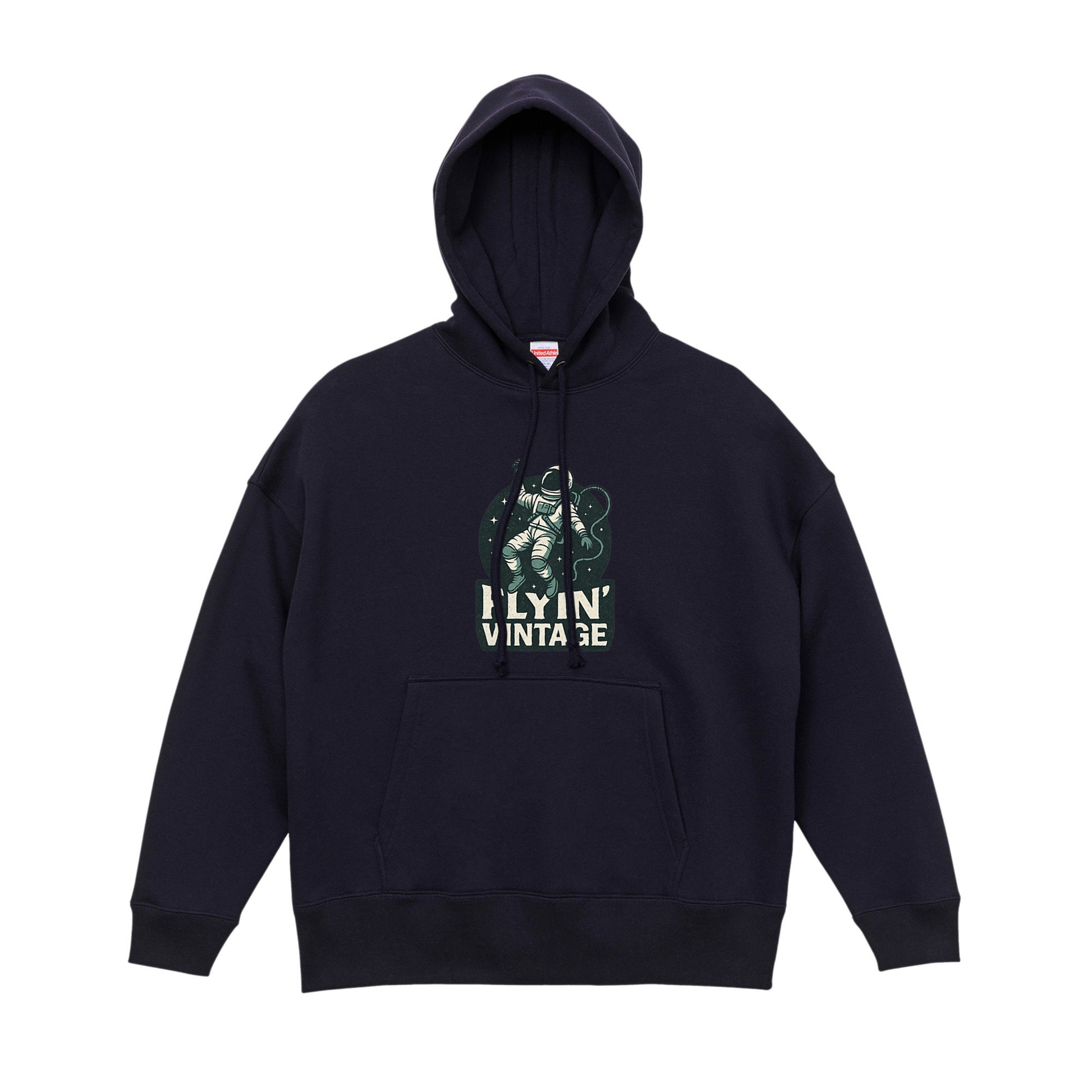 ビッグシルエット スウェット プルオーバー パーカ（裏起毛） navy image