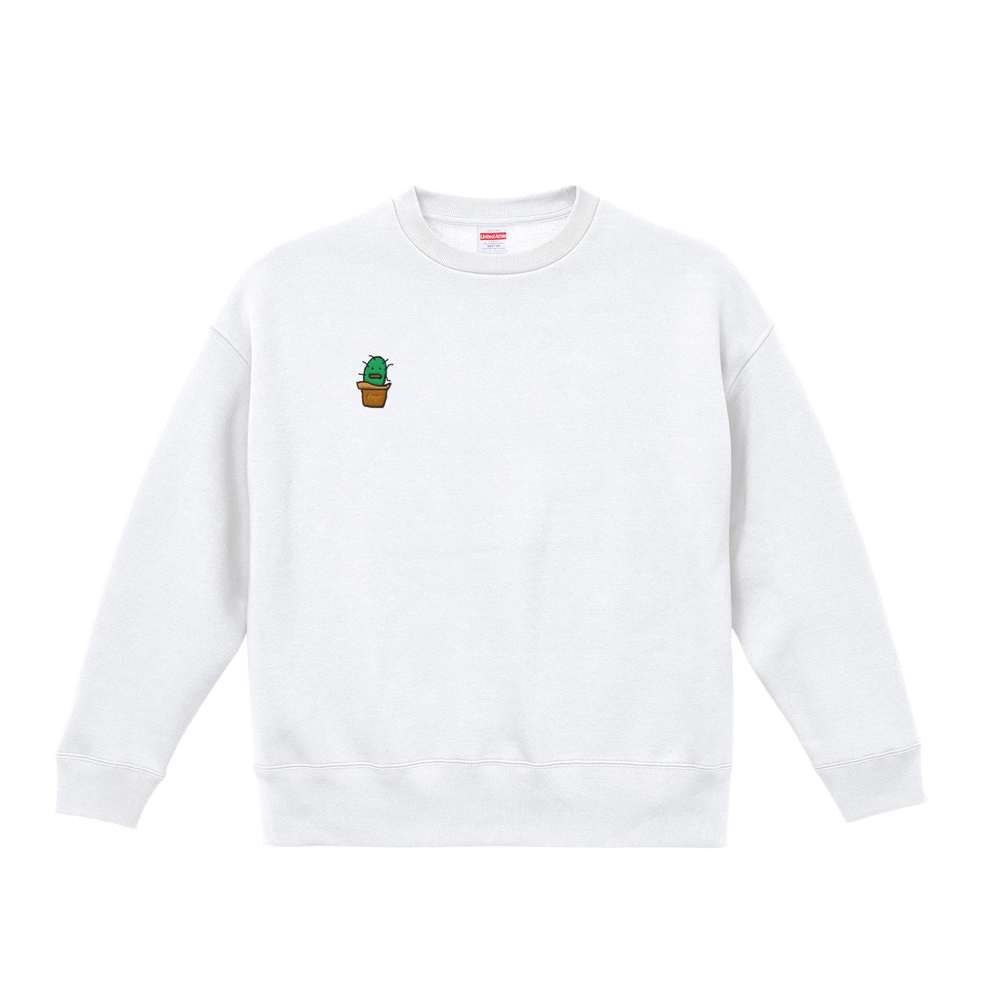 さぼさん　みいつけた！　スウェット　オリジナル作品 white image