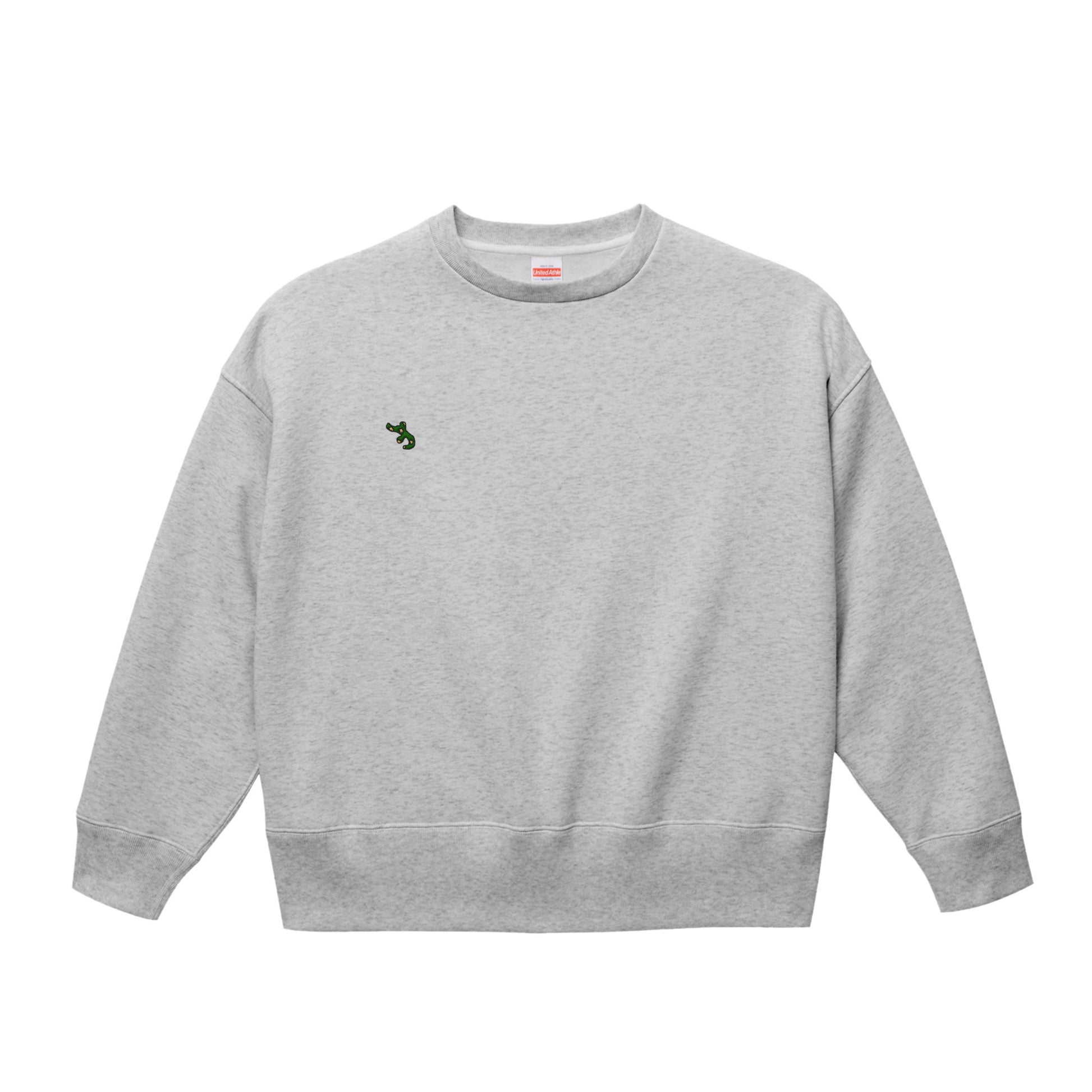 クルーネック スウェット（裏起毛） ash image