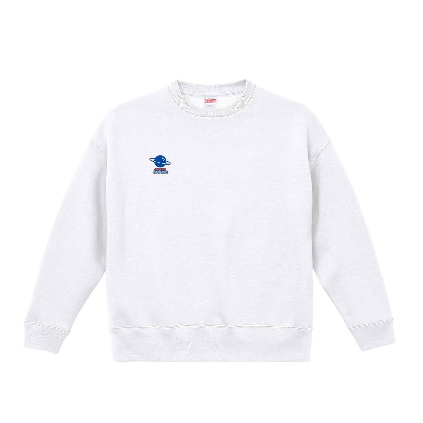  ビッグシルエット クルーネック スウェット（裏起毛 white image