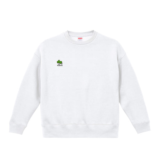 スウェット　裏起毛 white image