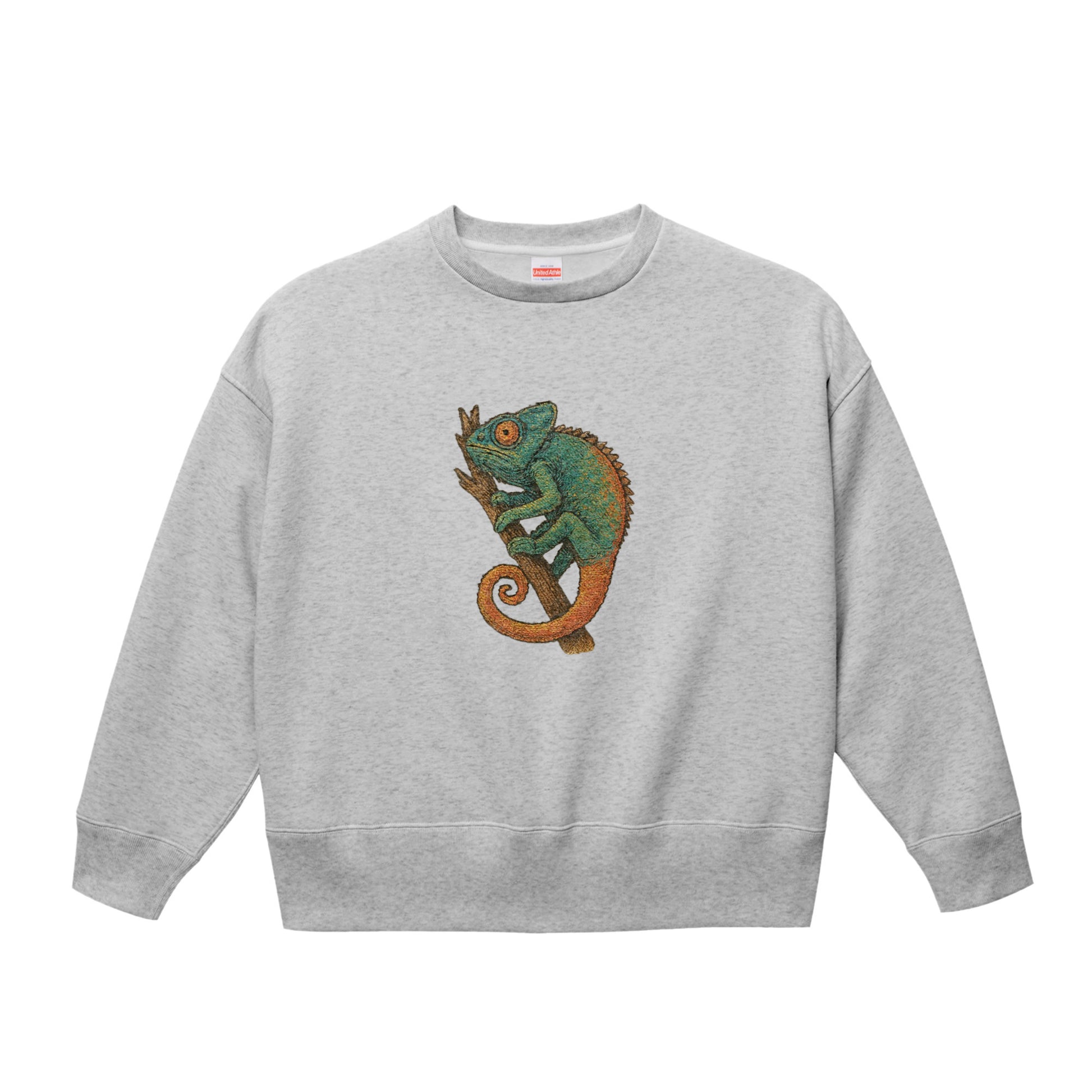  ビッグシルエット クルーネック スウェット（裏起毛） ash image