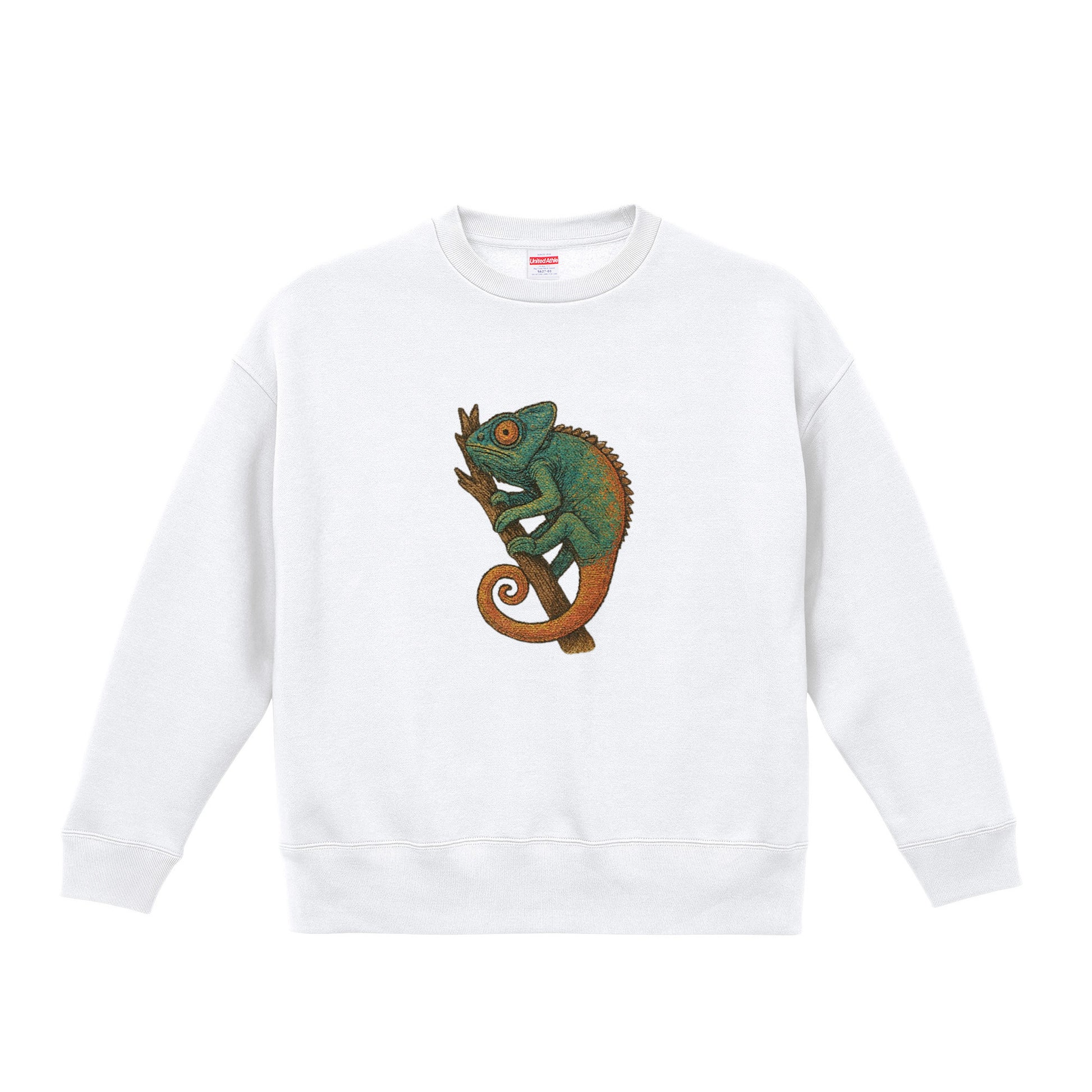  ビッグシルエット クルーネック スウェット（裏起毛） white image