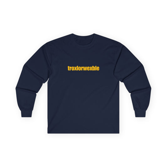 ユニセックス　ロングスリーブTシャツ