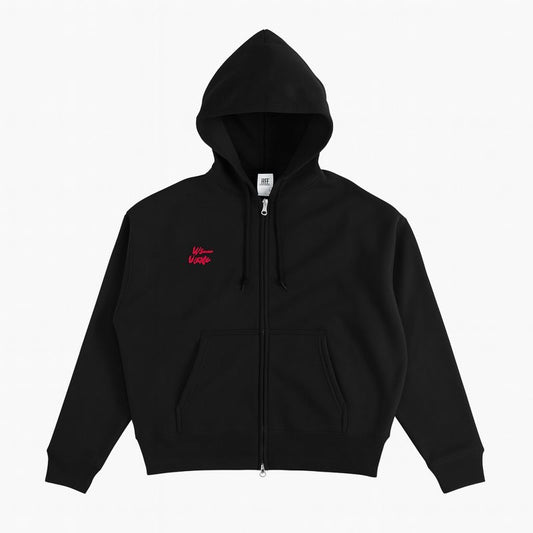 裏起毛 ボックスウォームジップパーカー