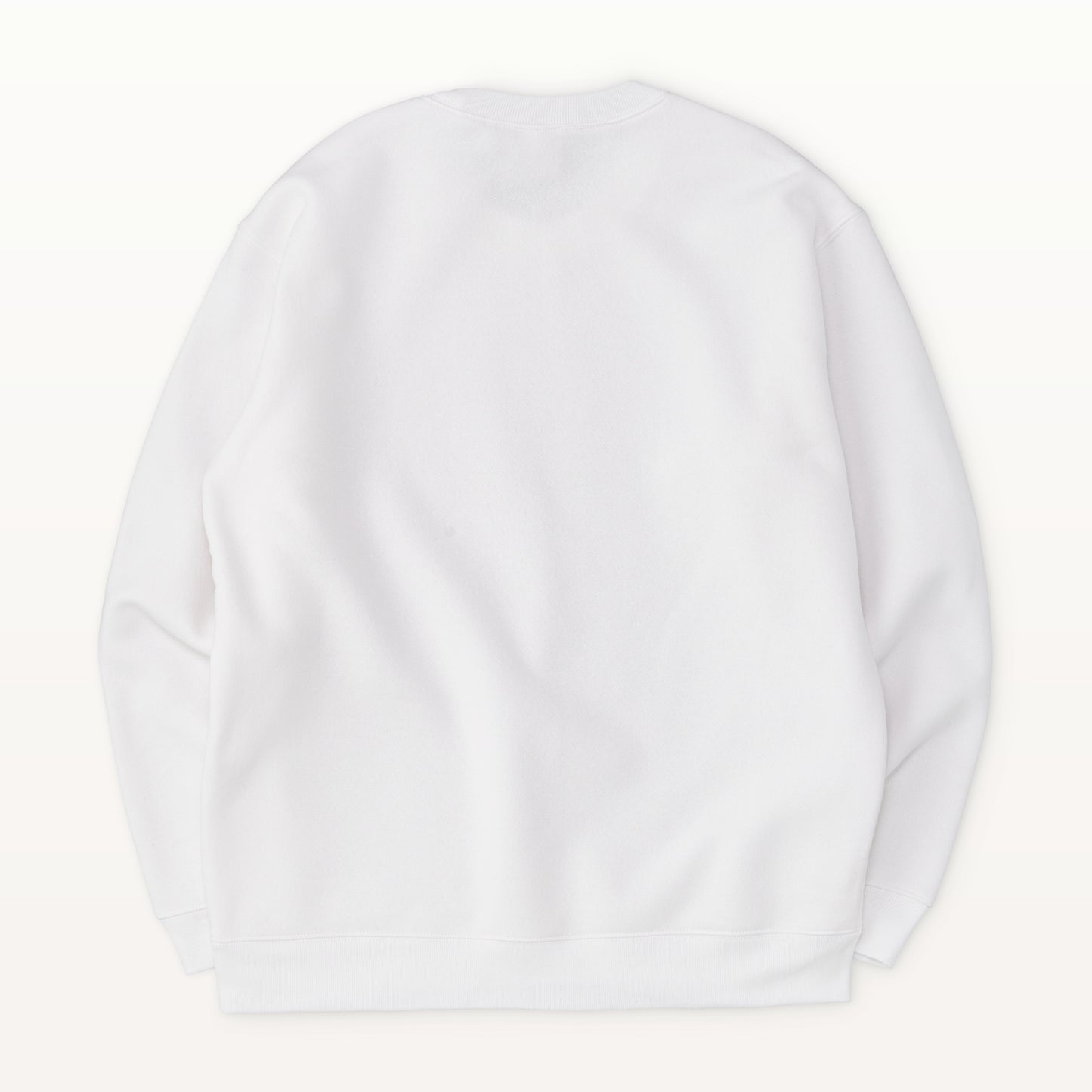 ユニセックス(男女兼用)　スタンダード 裏起毛 スウェット white image