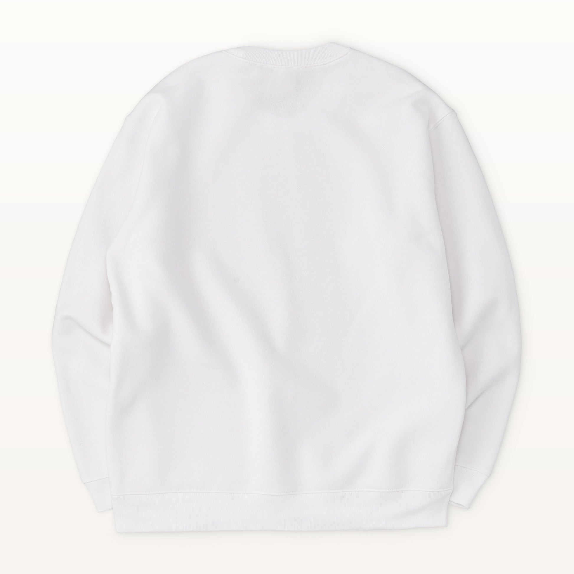 ユニセックス(男女兼用)　スタンダード 裏起毛 スウェット white image
